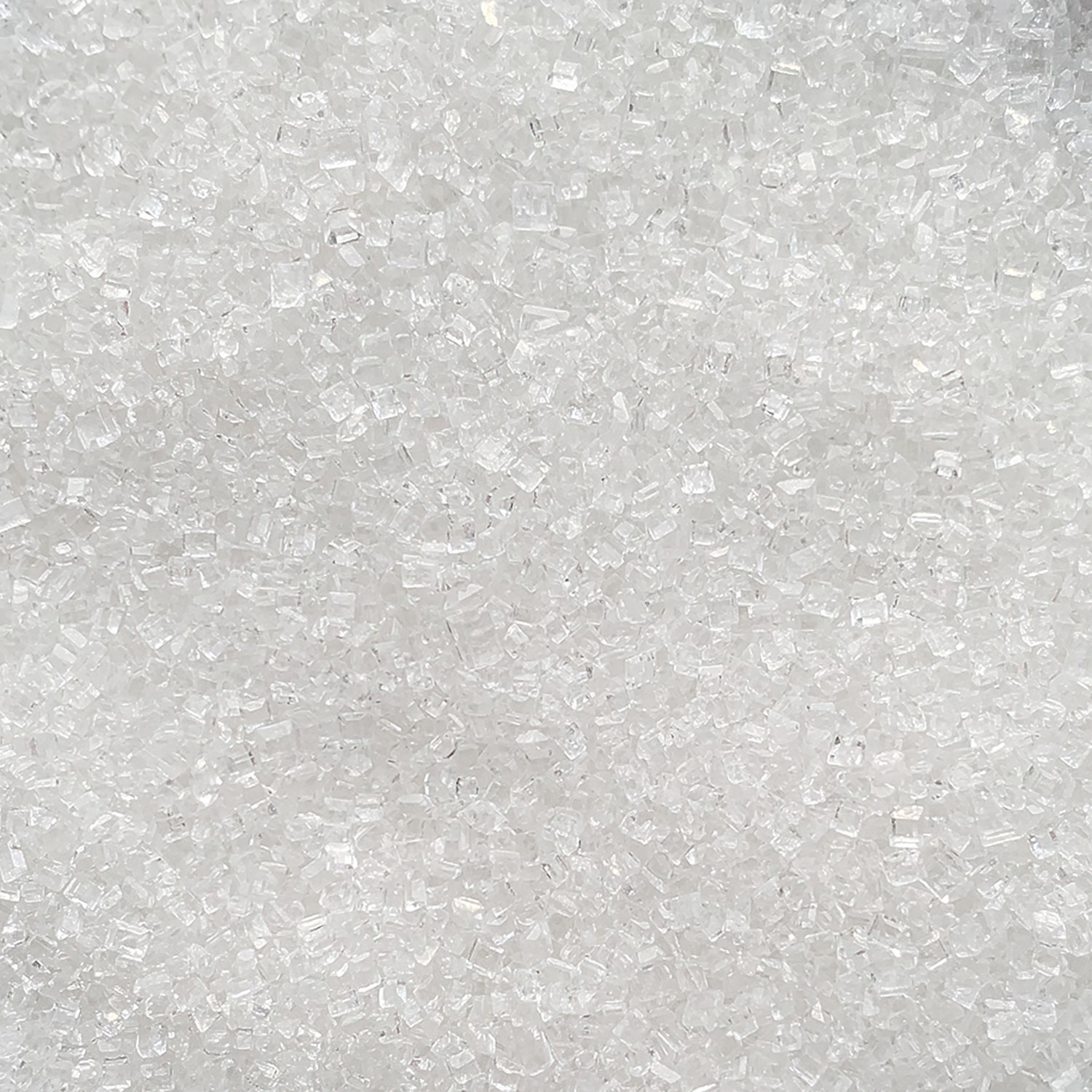 White Clear Coarse Sugar Crystals - Sprinkle King by Kerry