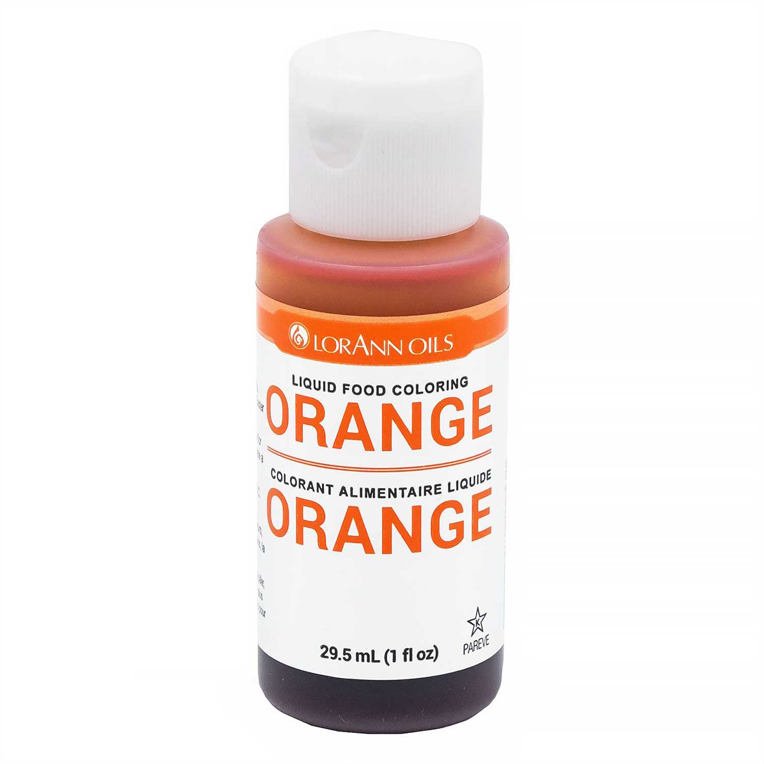 Orange Liquid Food Color