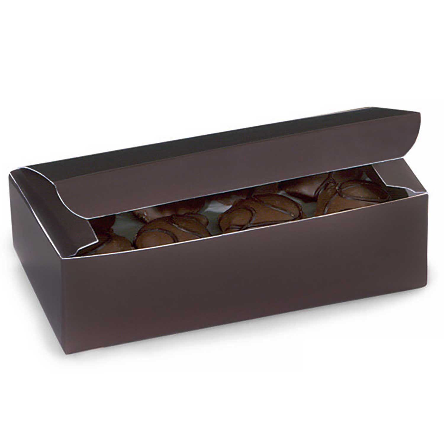 1 lb Brown Candy Box