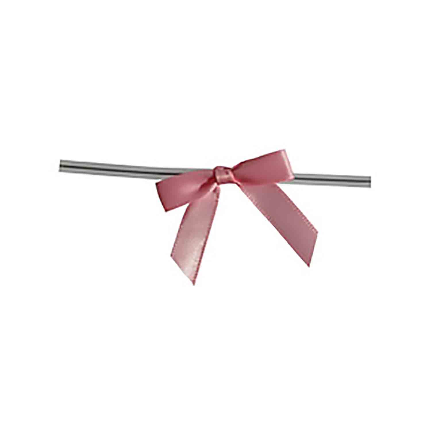 Pink Twist Tie Bows