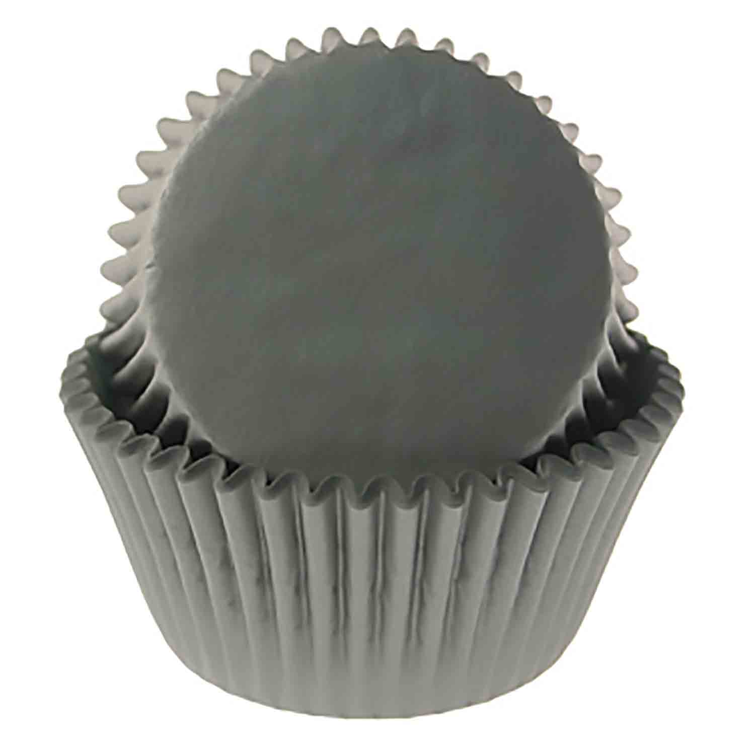 Silver Cupcake Liners