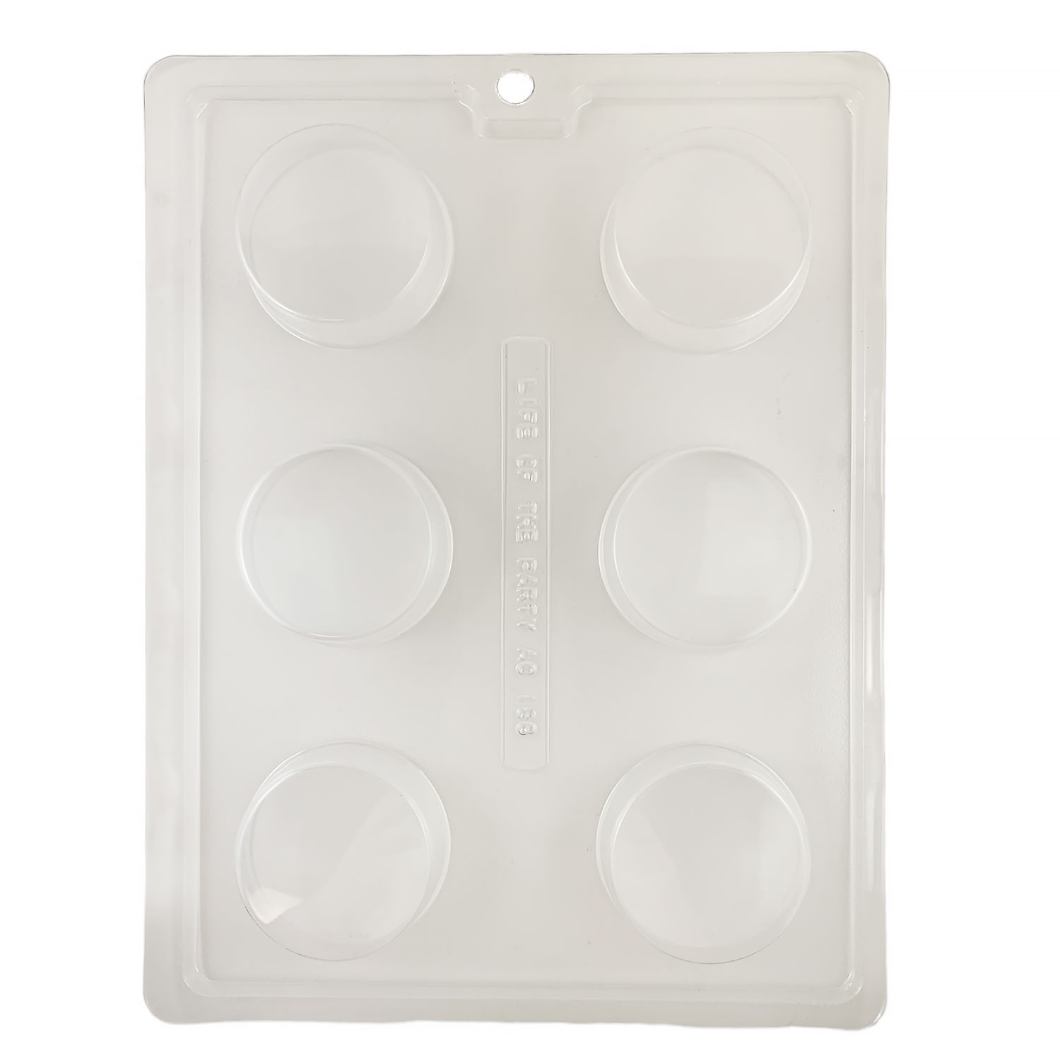 Flat 6-Cavity Silicone Treat Mold by Celebrate It