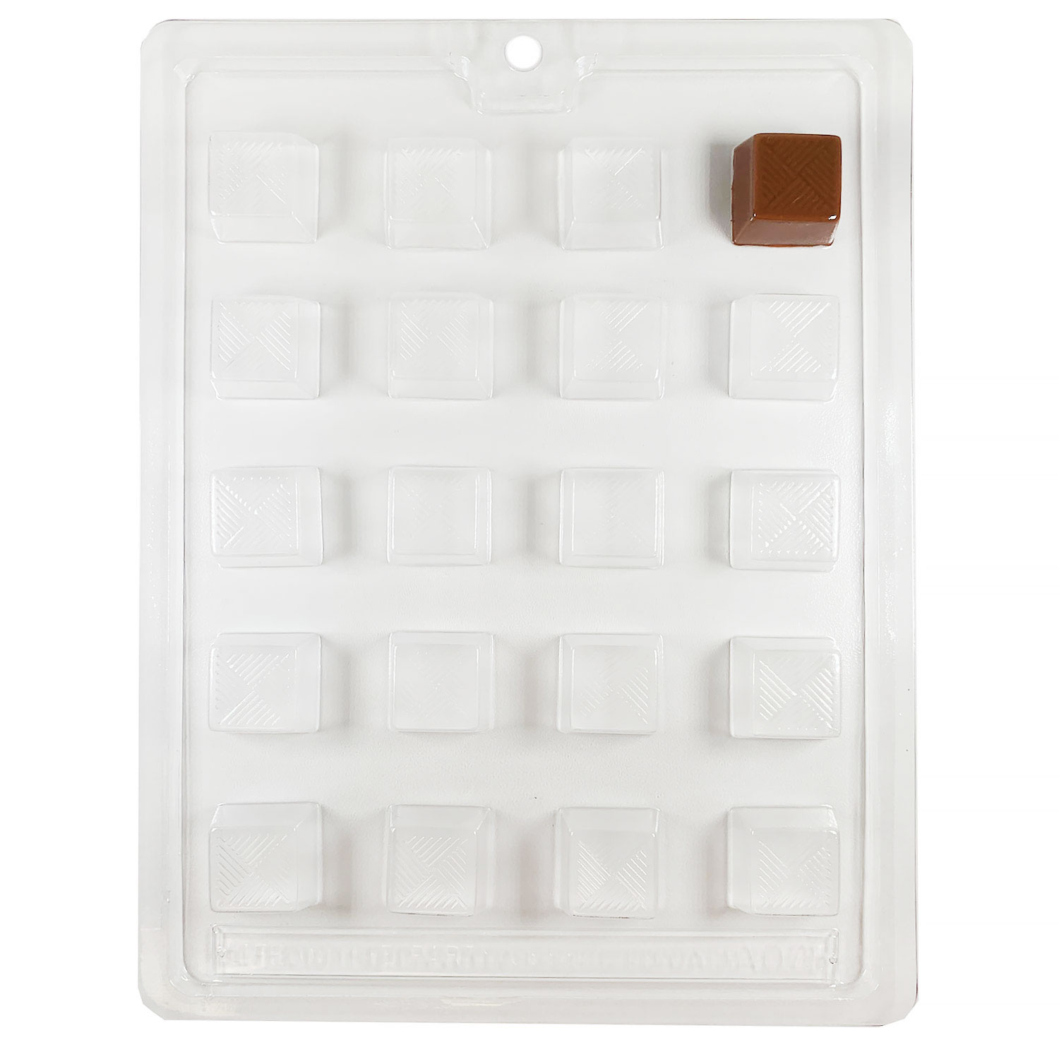 Pj Bold Square Brownie Bite Silicone Mold - Half Sheet