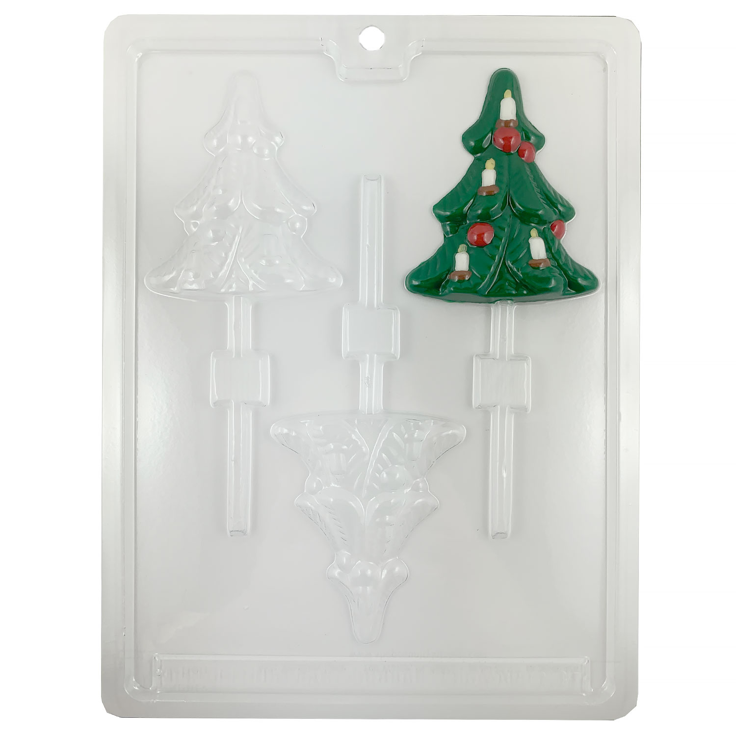 Christmas Tree Chocolate Lollipop Mold