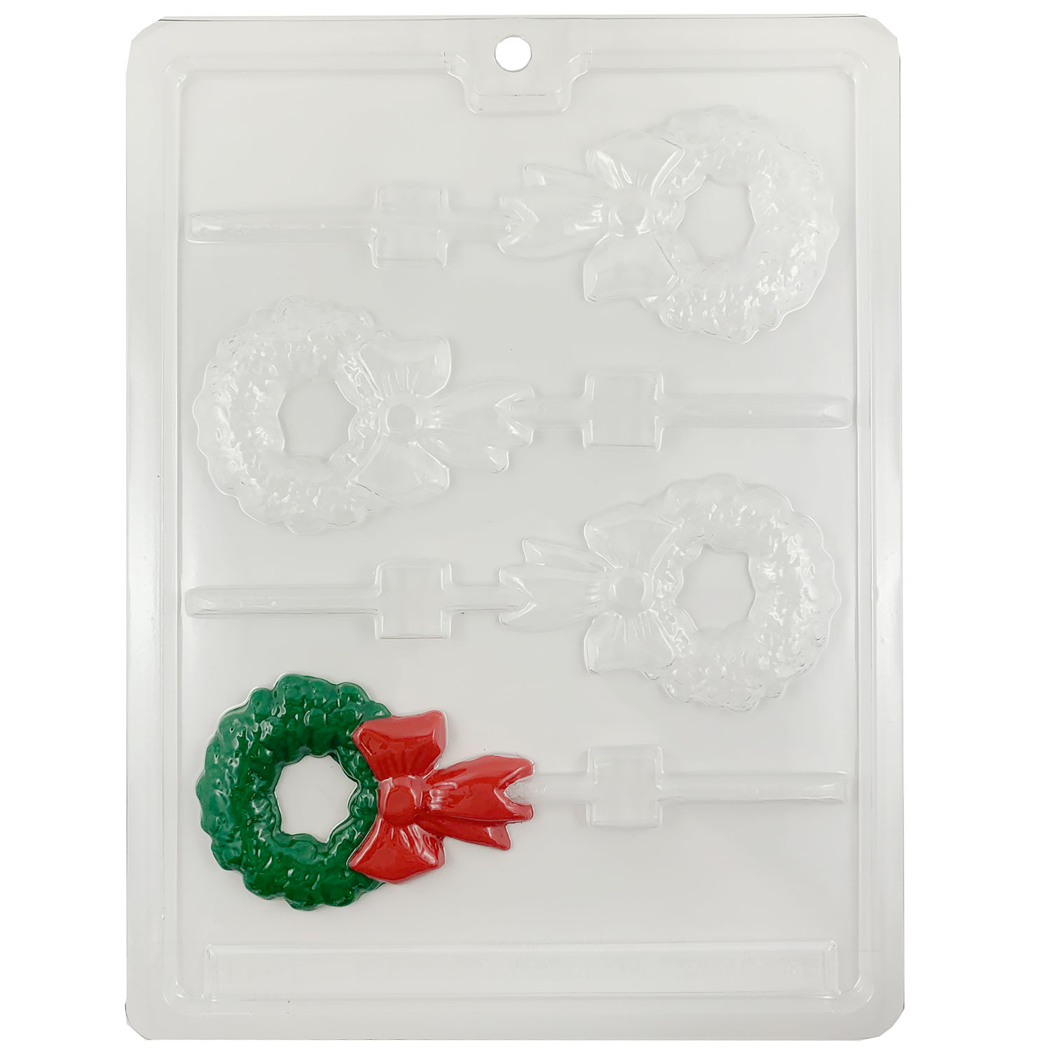 Wilton Christmas Tree Cookie Treat Baking Cake Pan Lollipop Candy Mol