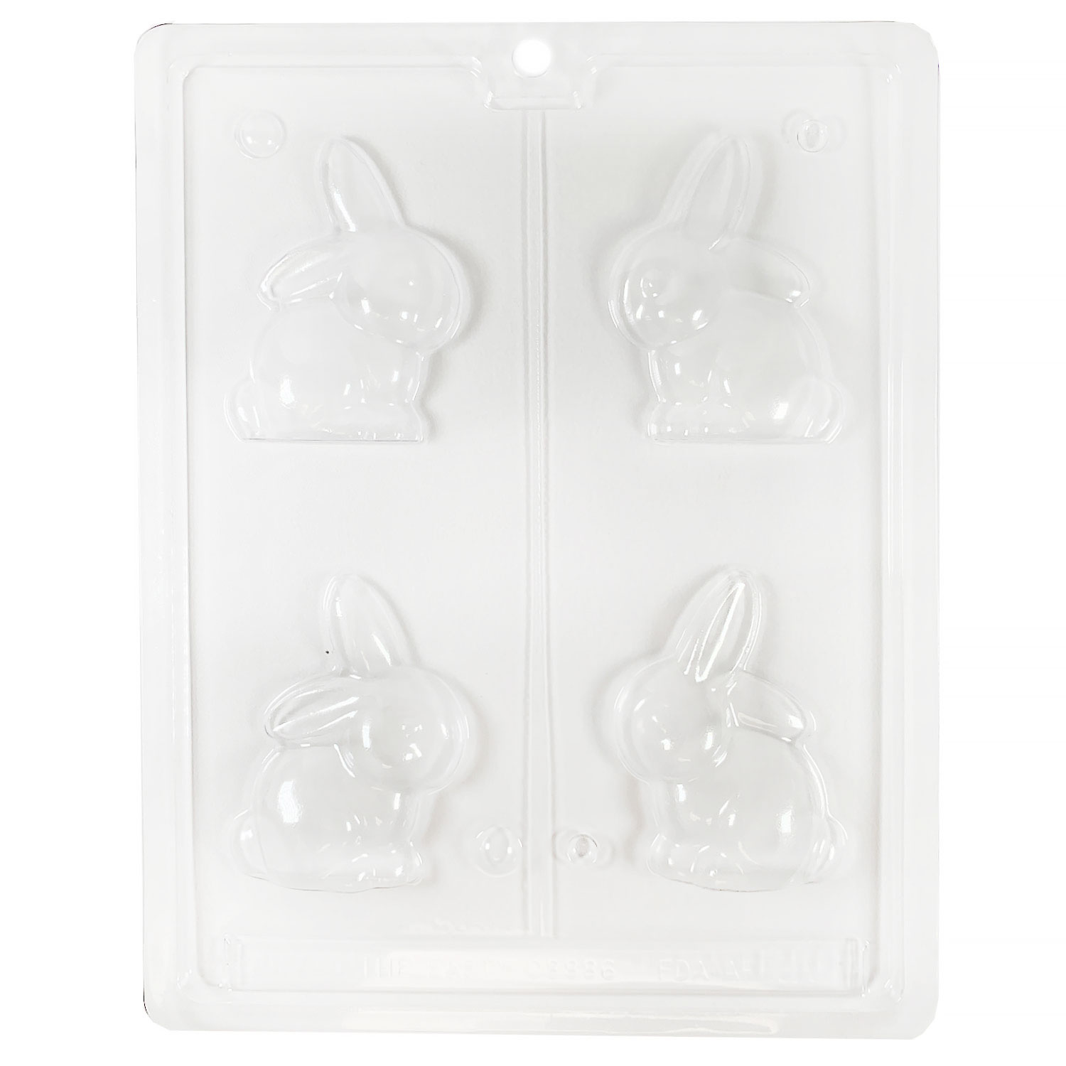 3D Flop Eared Bunny Chocolate Mold