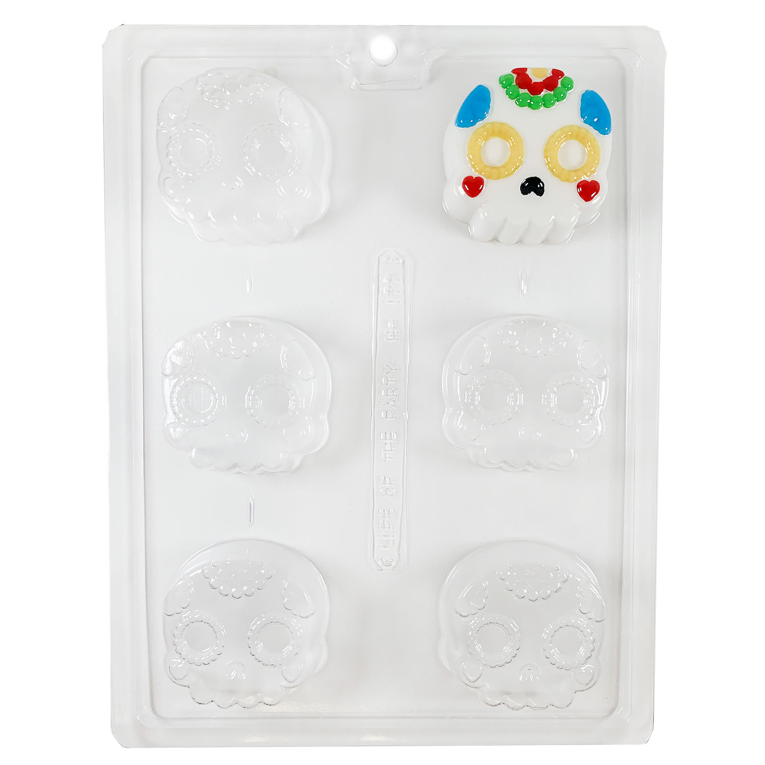 Day of the Dead Sandwich Cookie Chocolate Mold