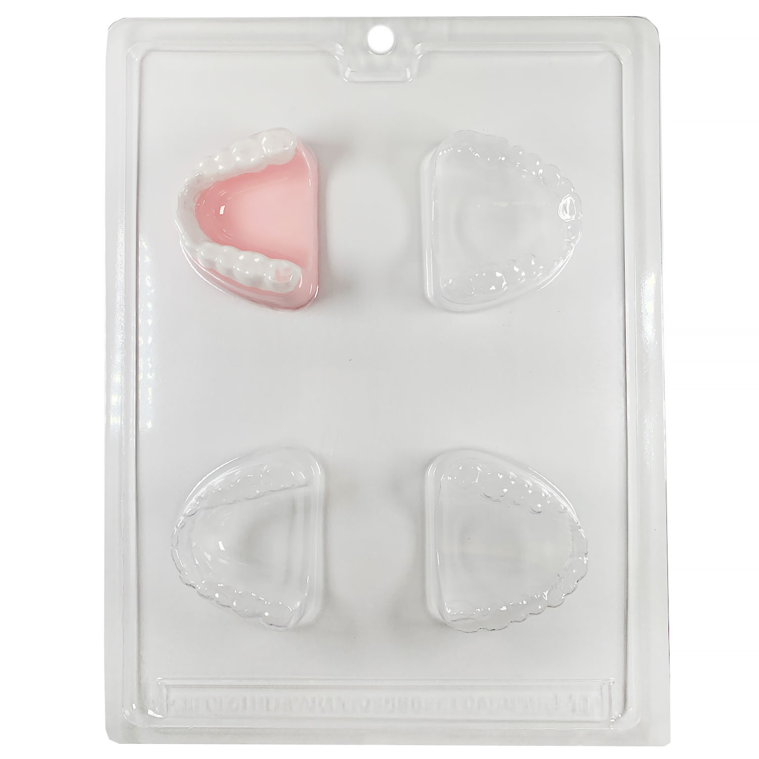 False Teeth Chocolate Mold