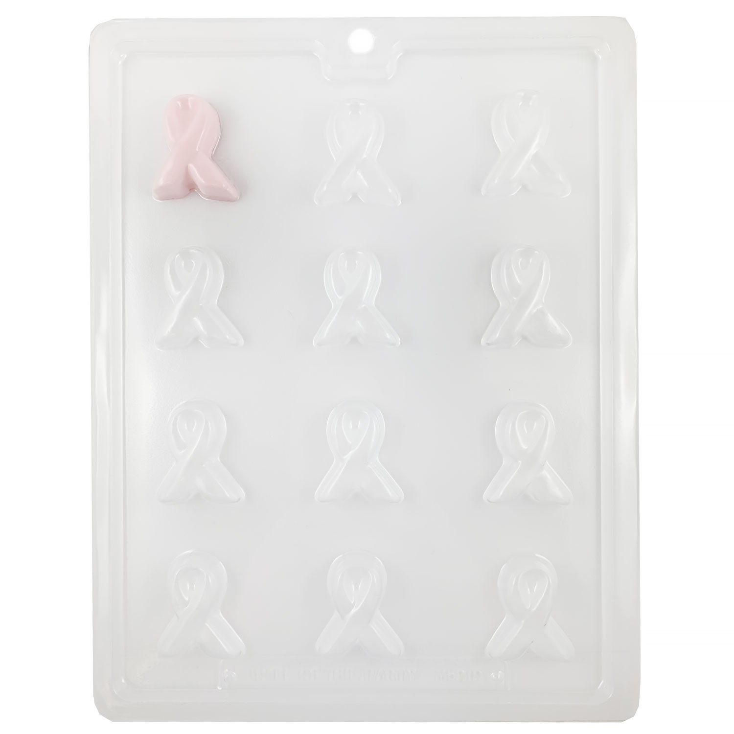 Awareness Ribbon Chocolate Mold