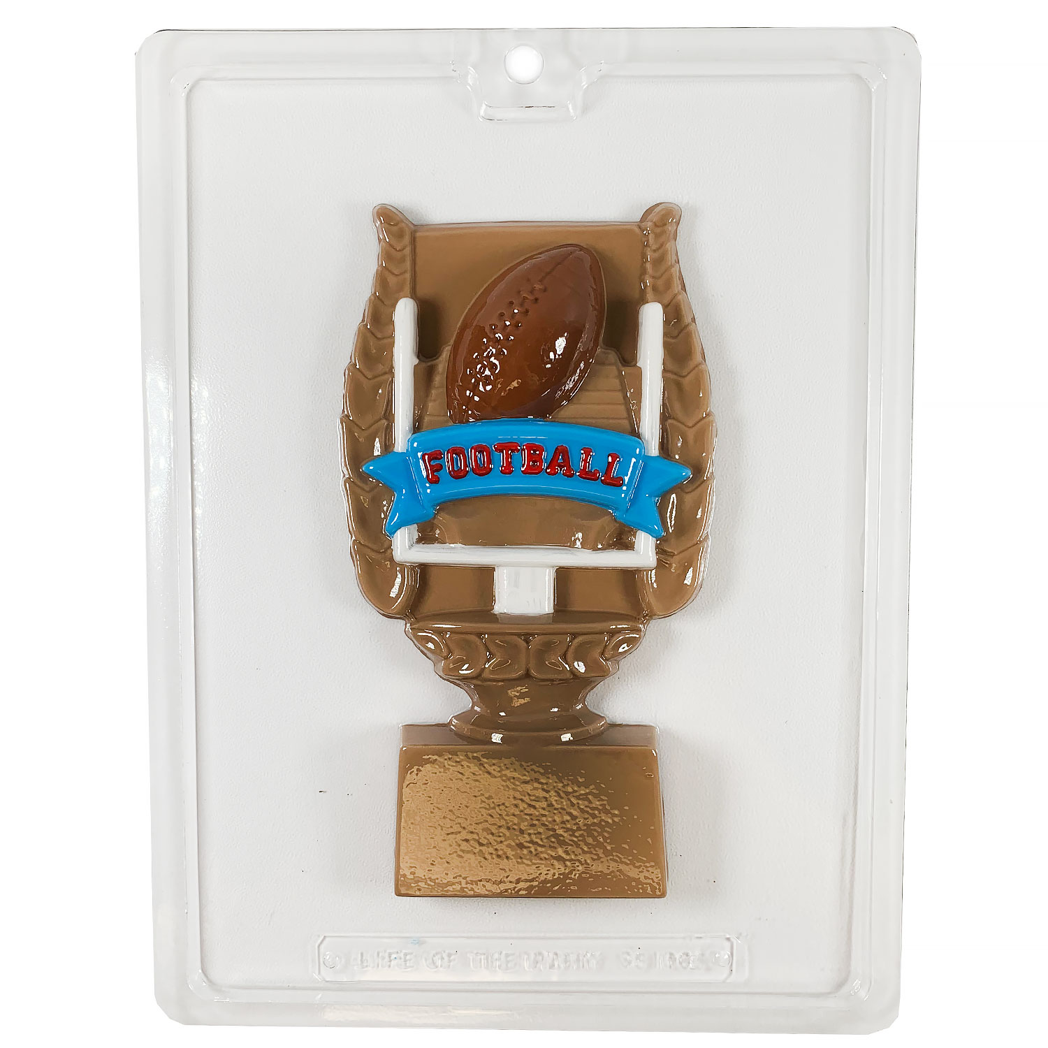 Football Trophy Chocolate Mold