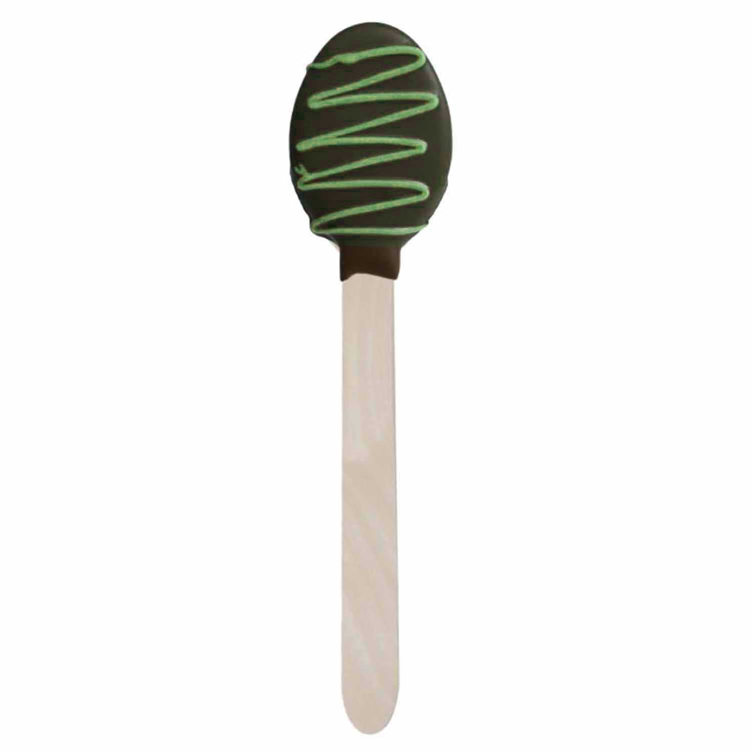 Mint Chocolate Dipped Spoon