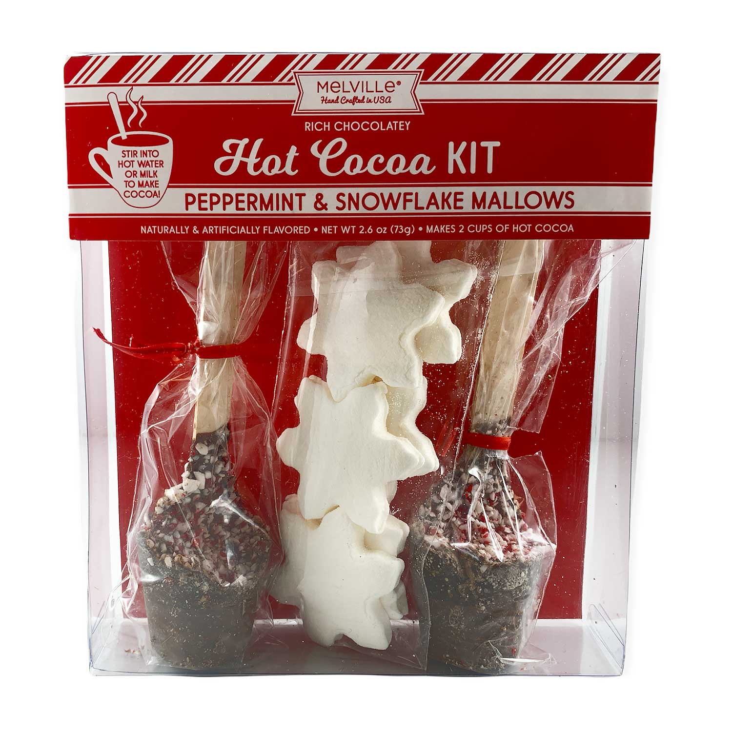 Snowflake Marshmallow Peppermint Hot Cocoa Maker Set