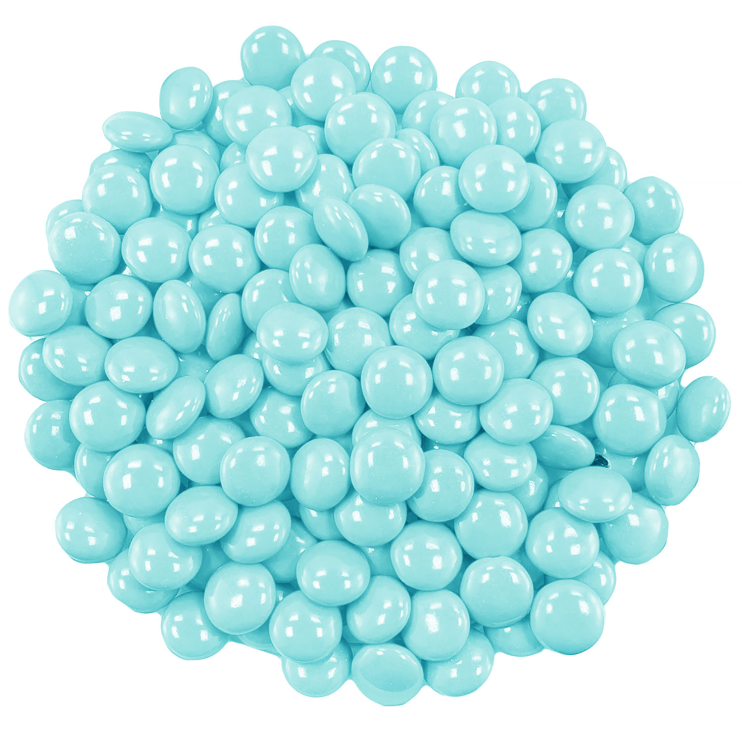 Light Blue Candy Coated Chocolate Candies