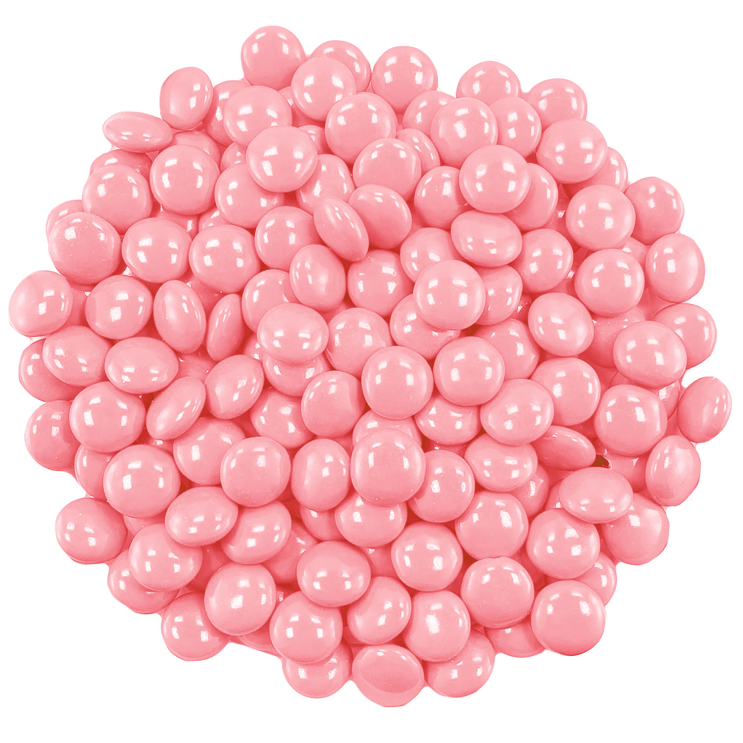 Pink Candy Coated Chocolate Candies