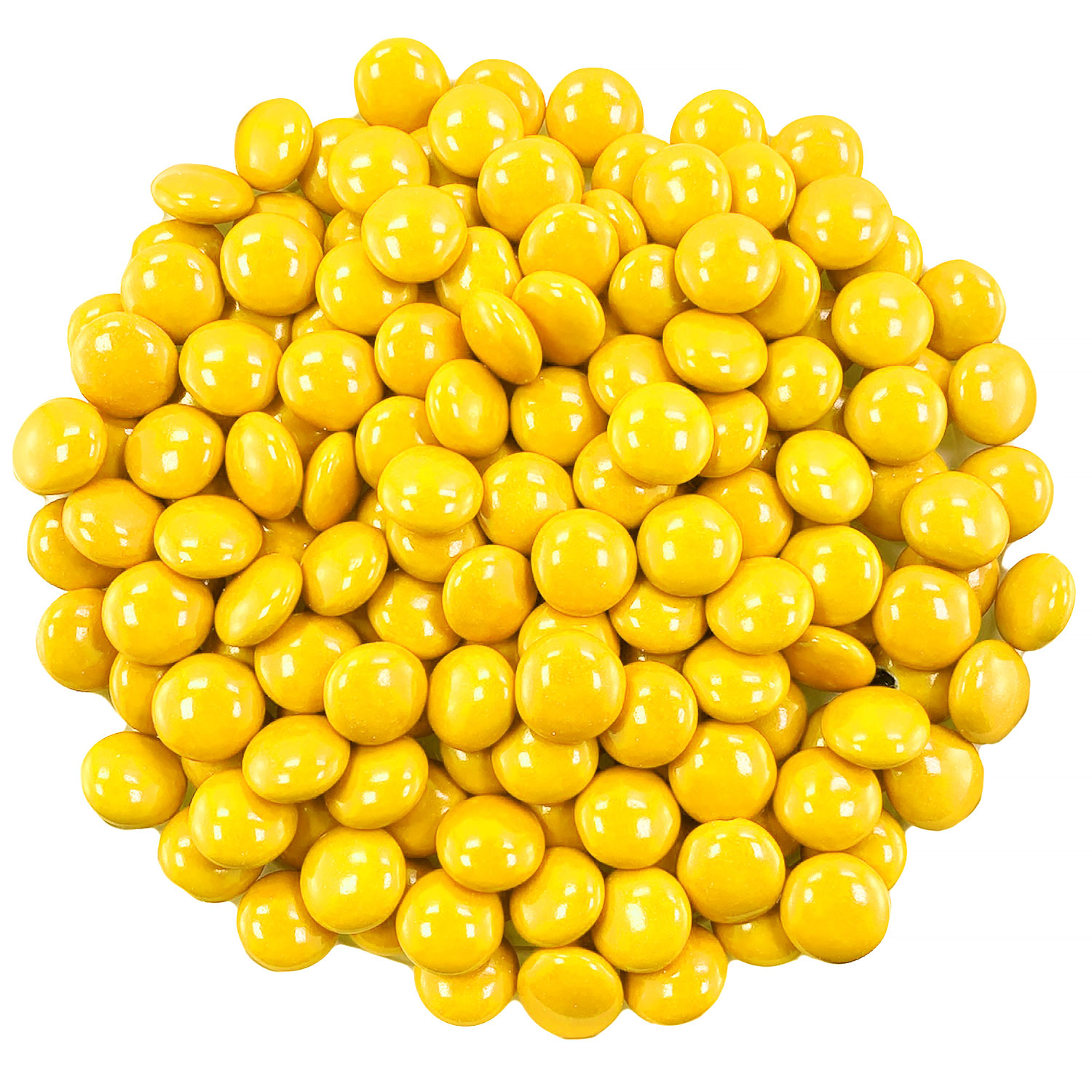 Yellow Candy Coated Chocolate Candies