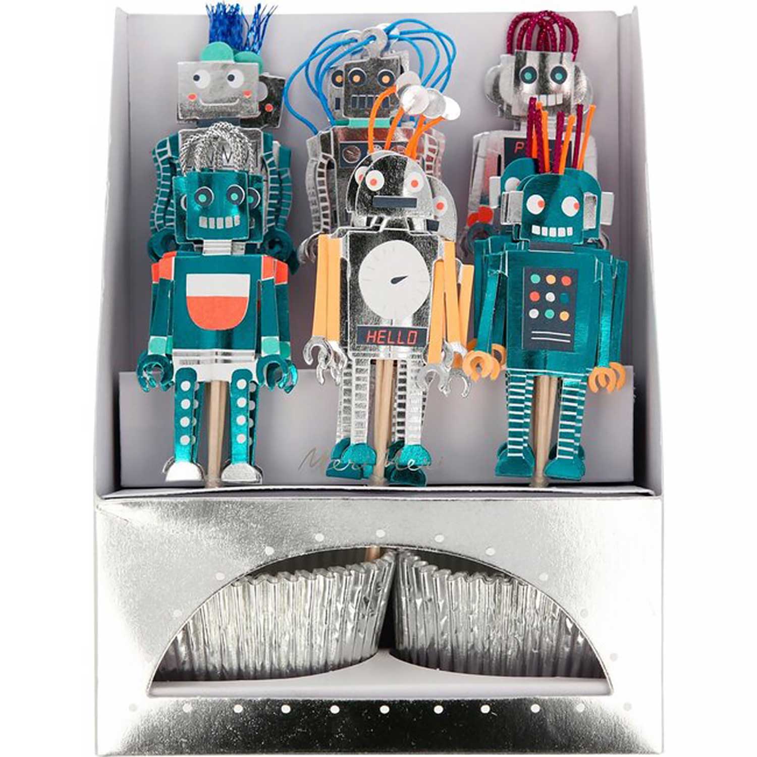 Robot Cupcake Kit