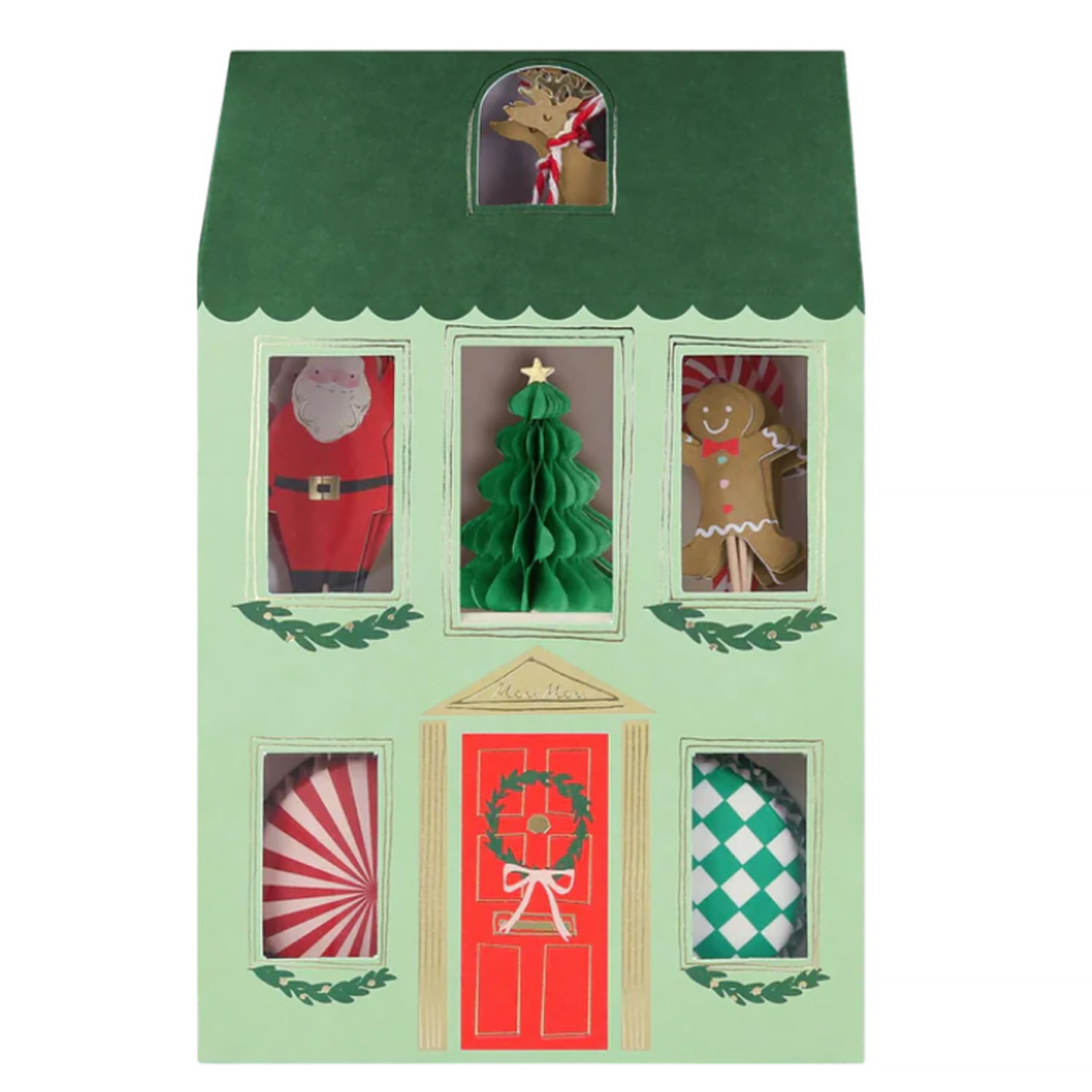 Festive House Cupcake Kit