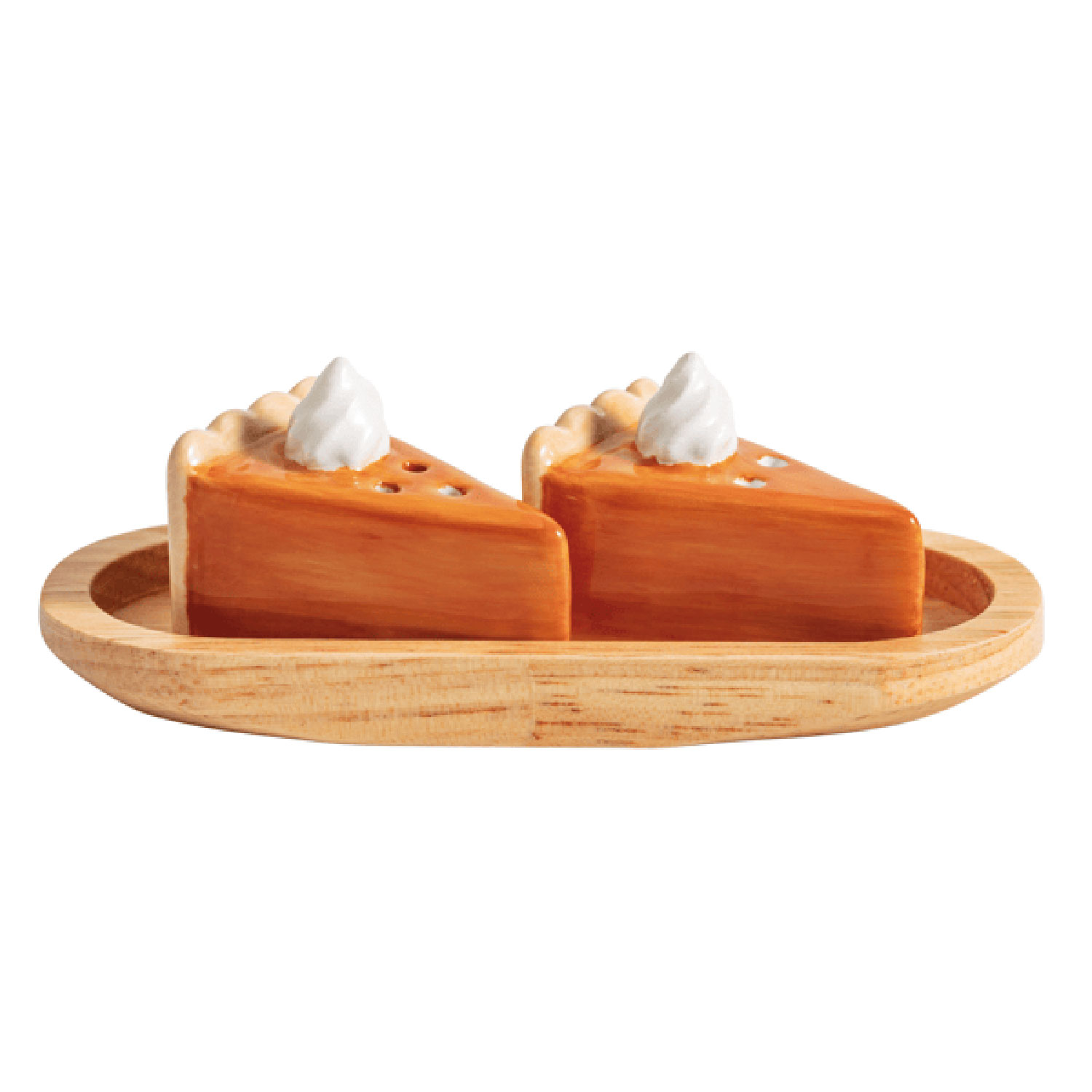 Mini Pumpkin Pie Salt And Pepper Shakers
