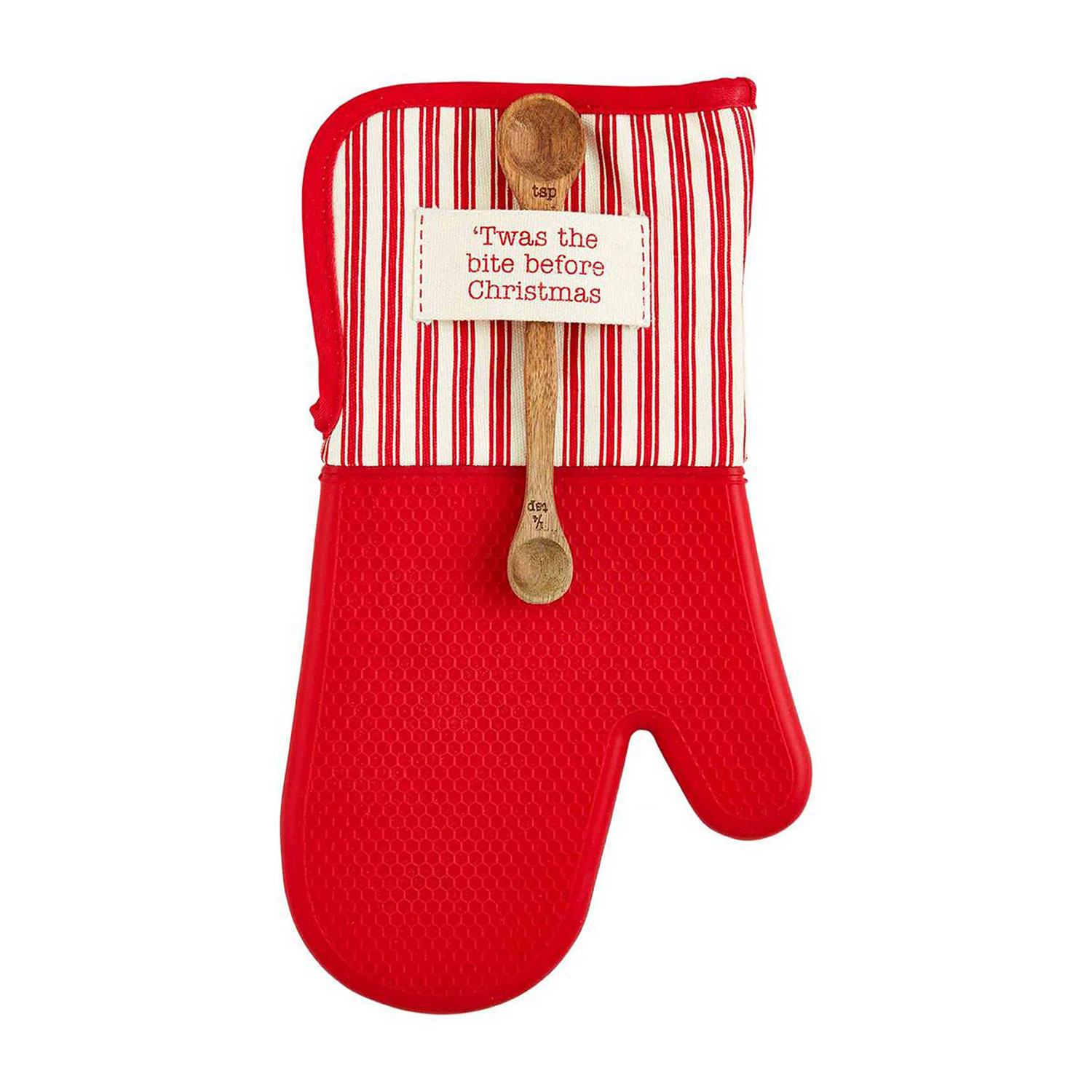 Bite Before Christmas Silicone Oven Mitt Set