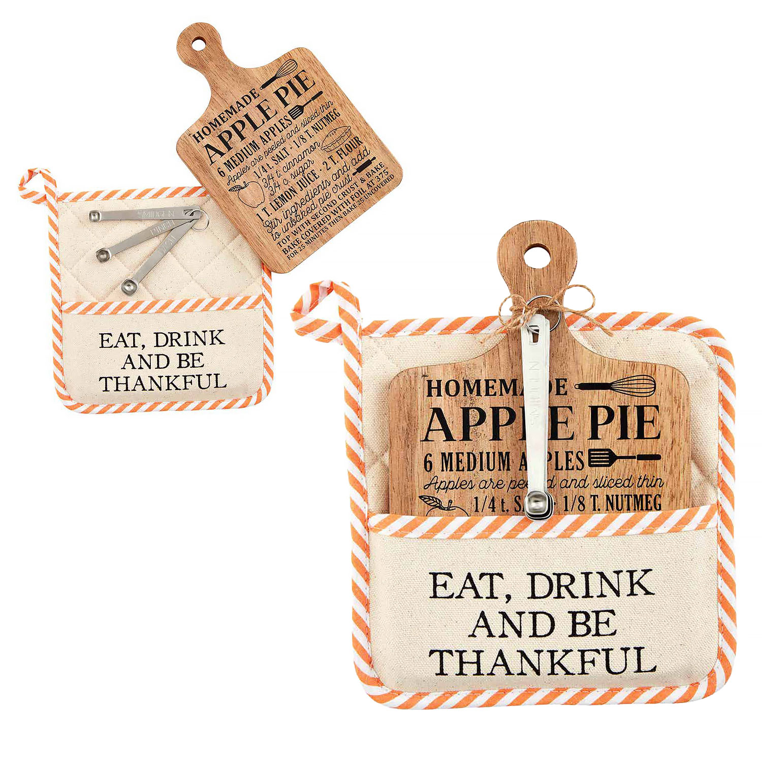 Eat, Drink, Be Thankful Kitchen Set