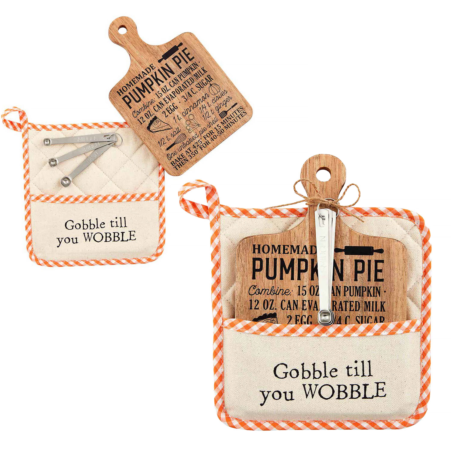 Gobble Till You Wobble Kitchen Set