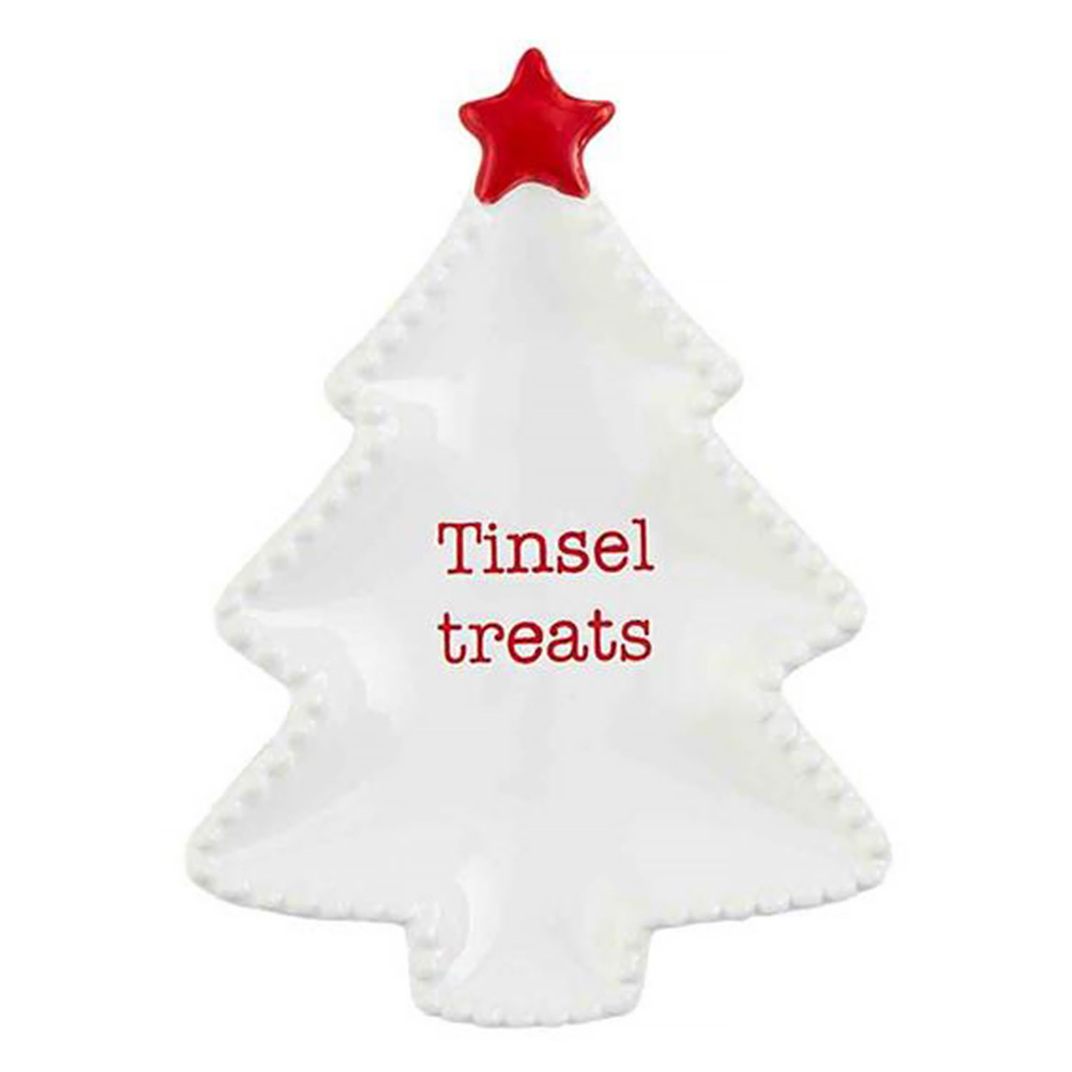 Christmas Tree Appetizer Plate
