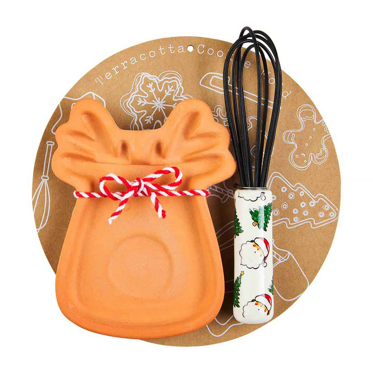 Reindeer Cookie Mold & Whisk Set