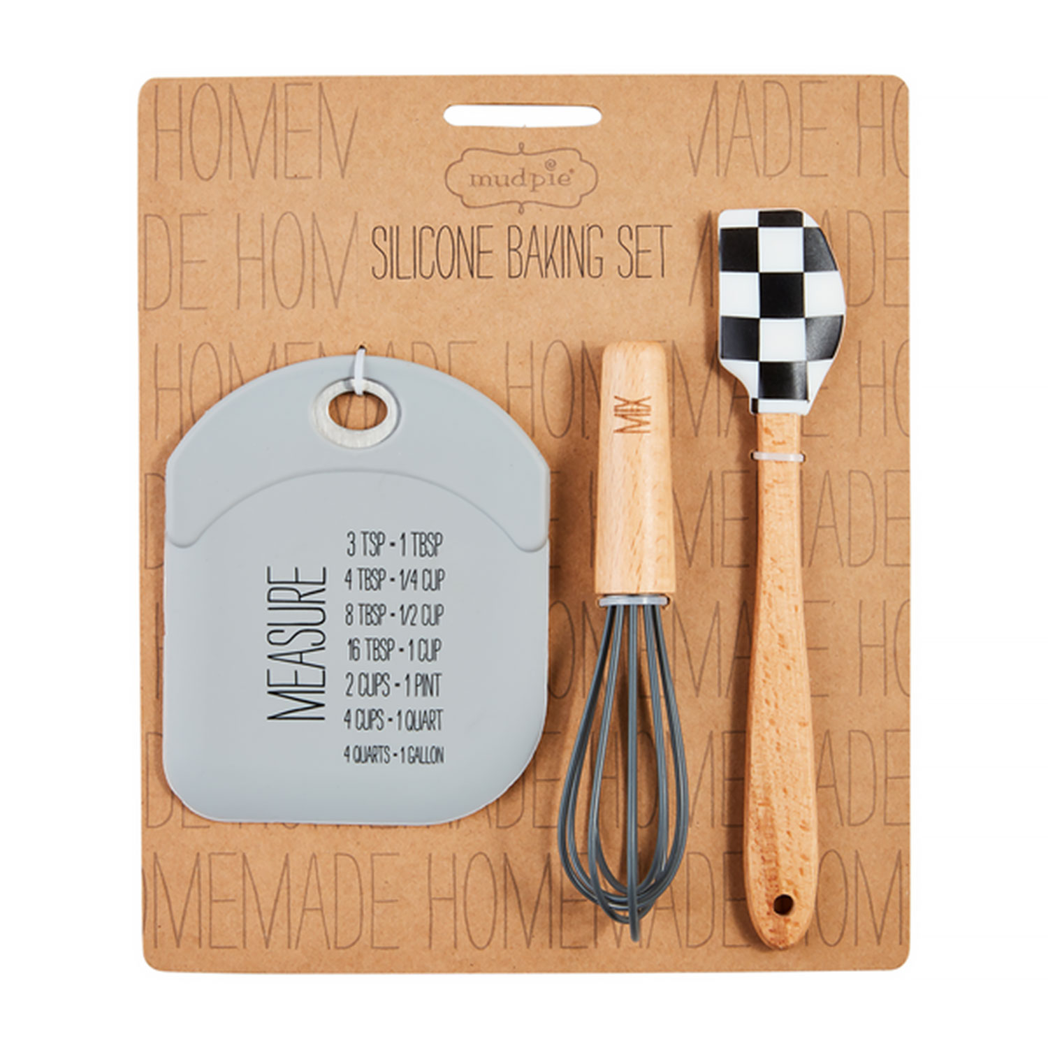 Checkerboard Spatula Baking Set