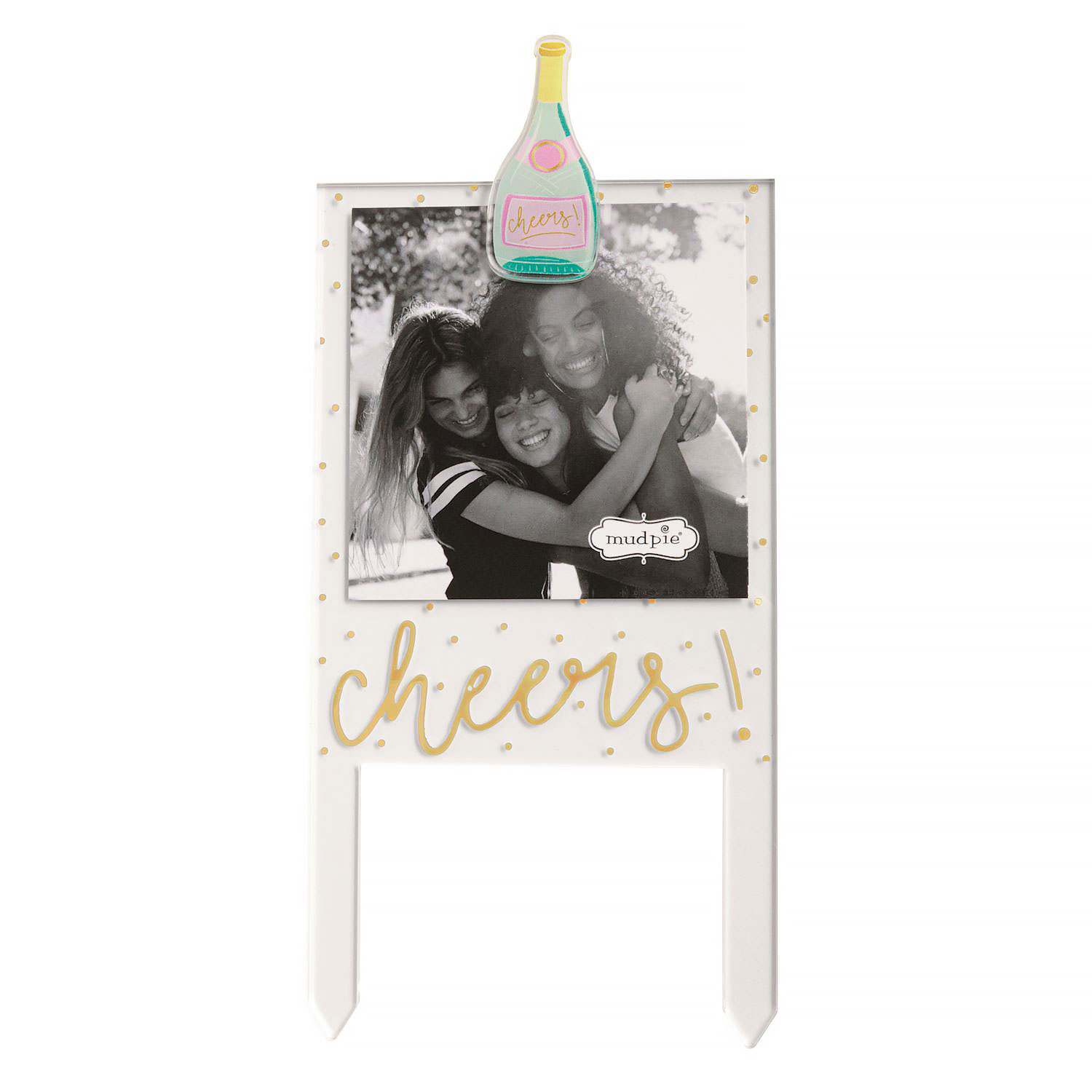 Cheers Frame Cake Topper