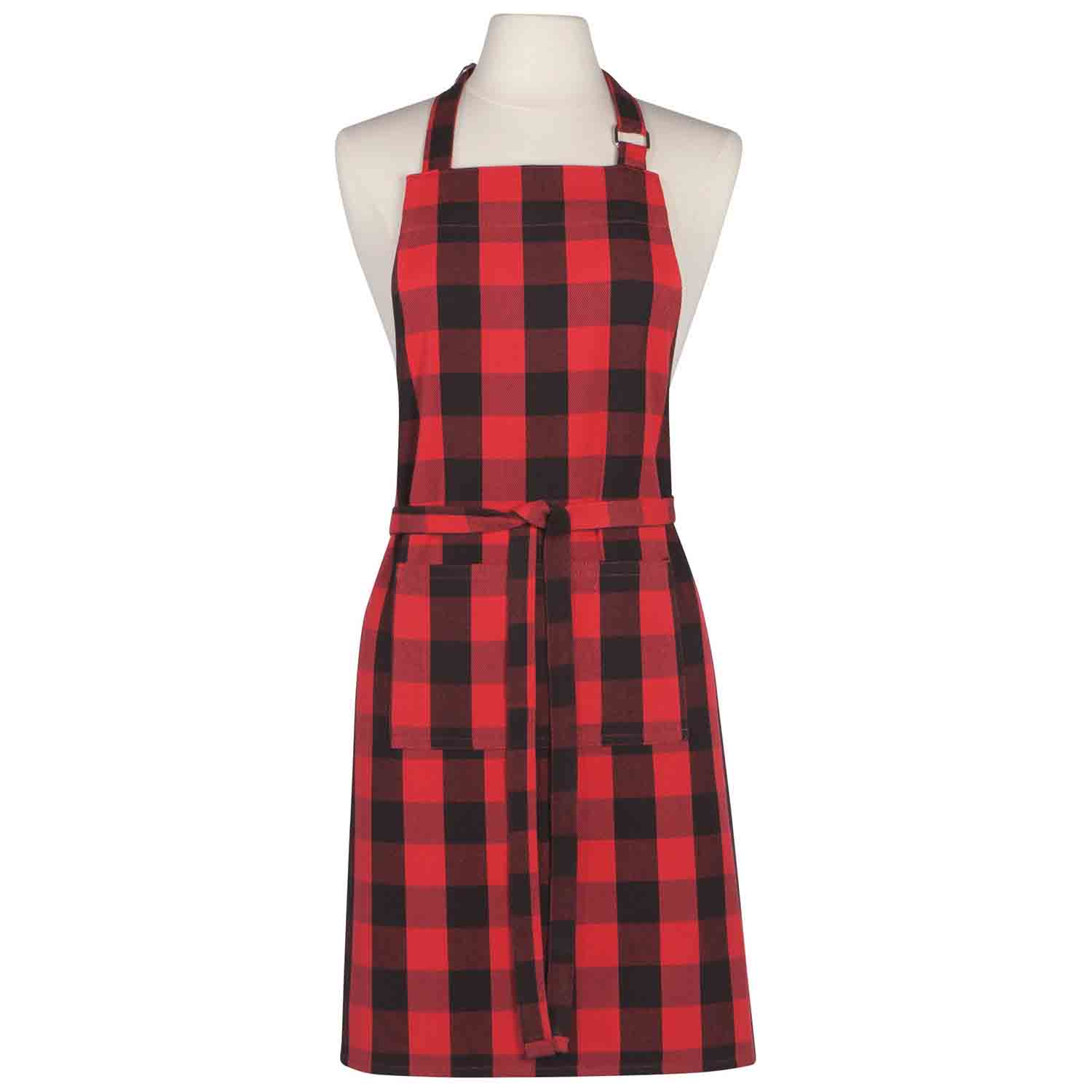 Buffalo Check Apron - Adult