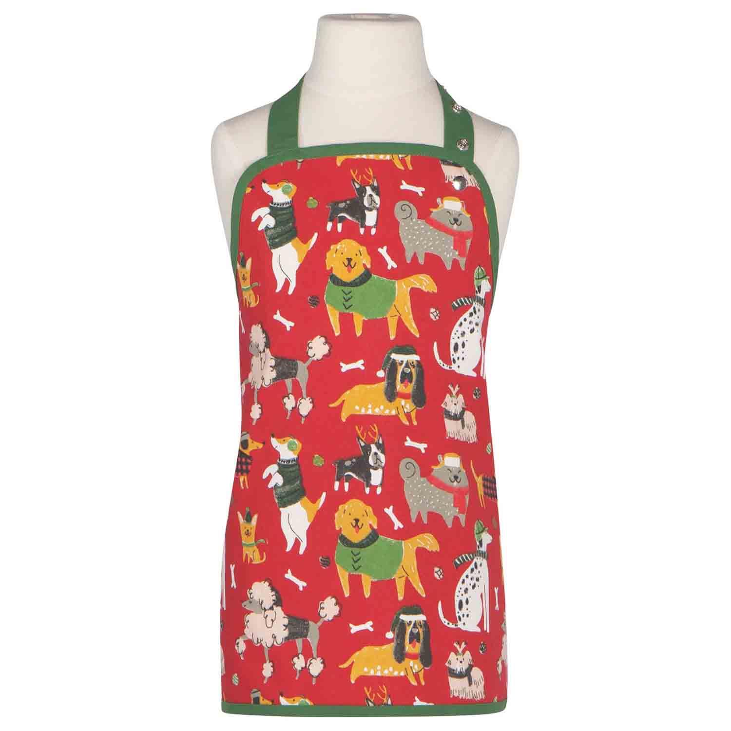 Yule Dogs Apron - Child