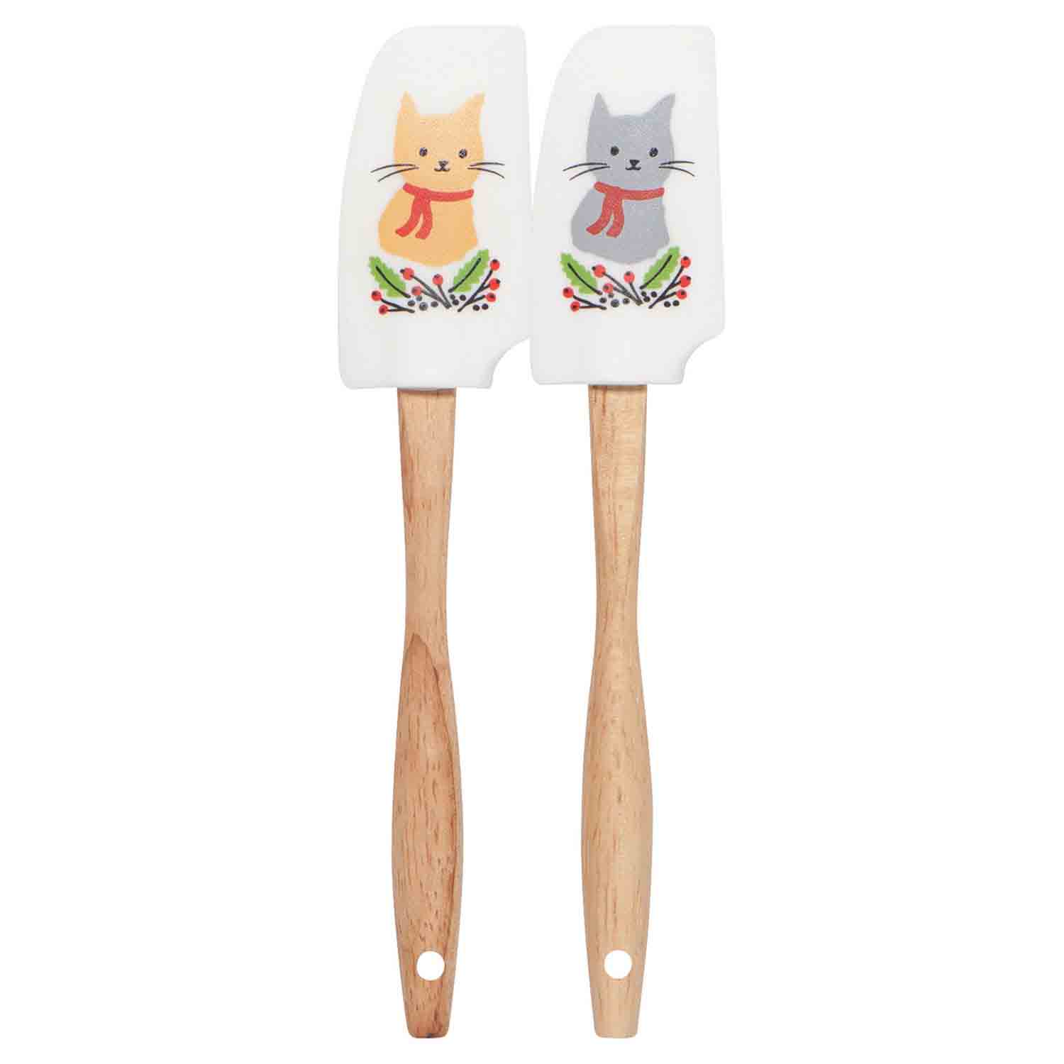 Jingle Cat Mini Spatulas Country Kitchen SweetArt