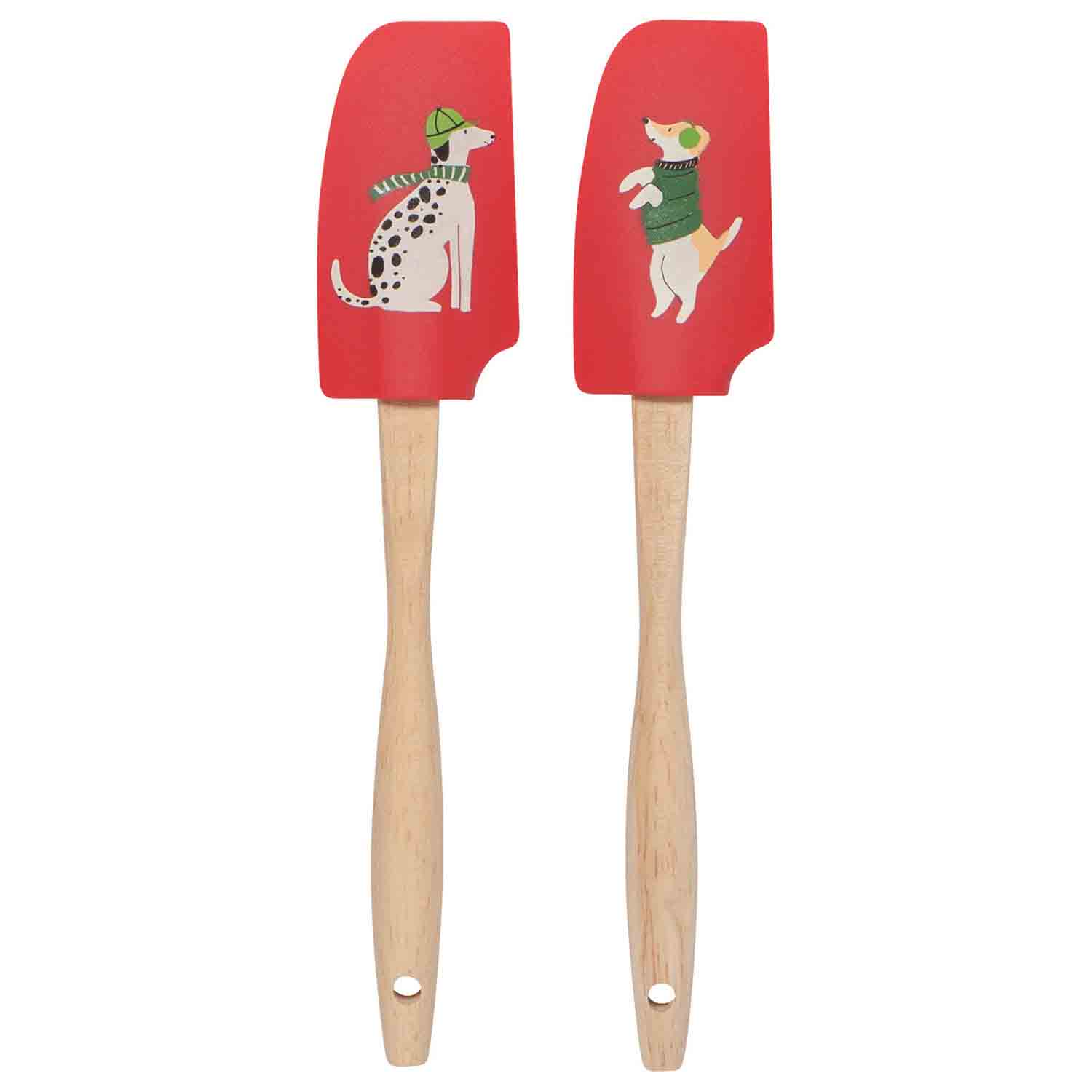 Yule Dog Mini Spatulas