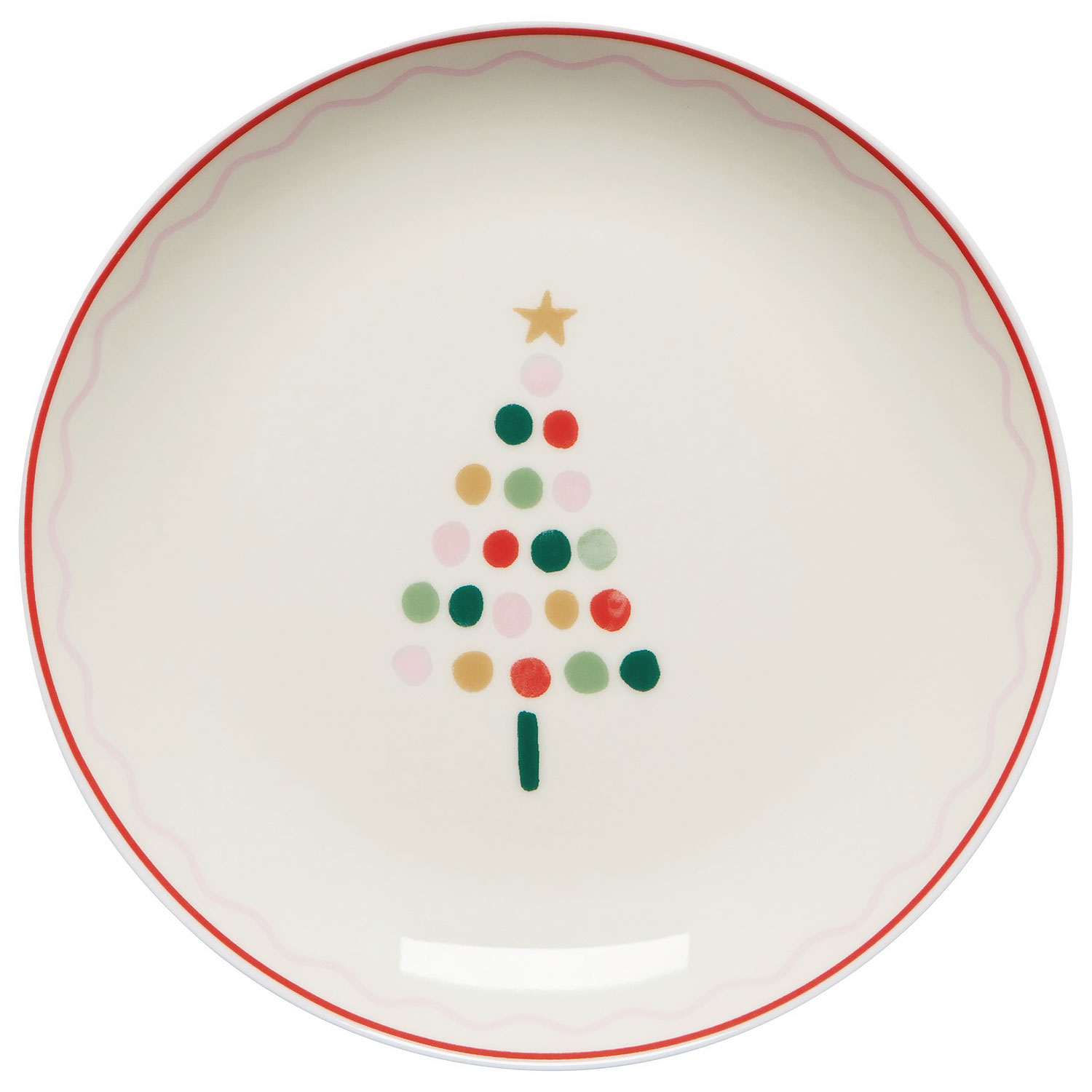 Glitzmas Christmas Plate
