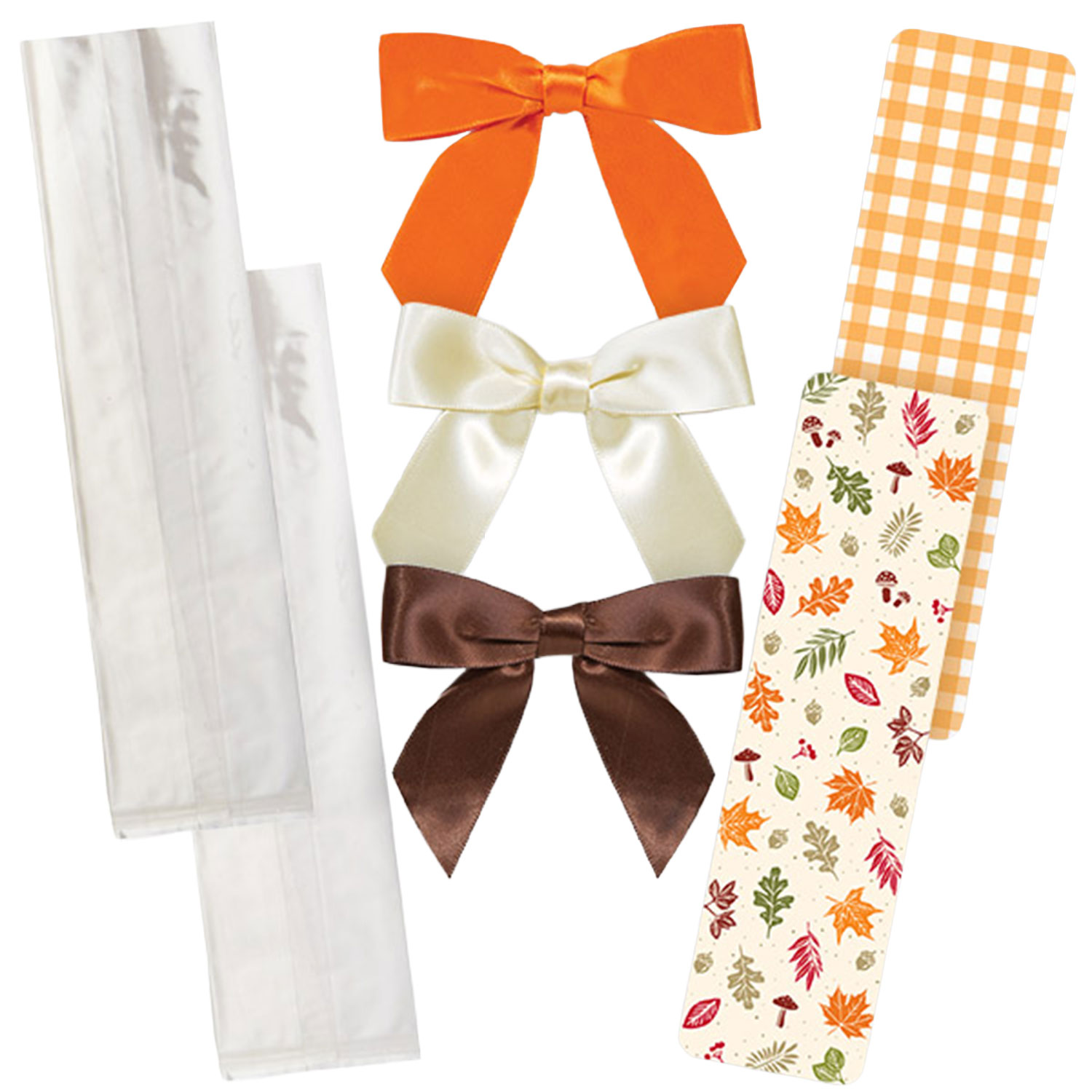 Fall Plaid Cookie Packaging Sets Style B