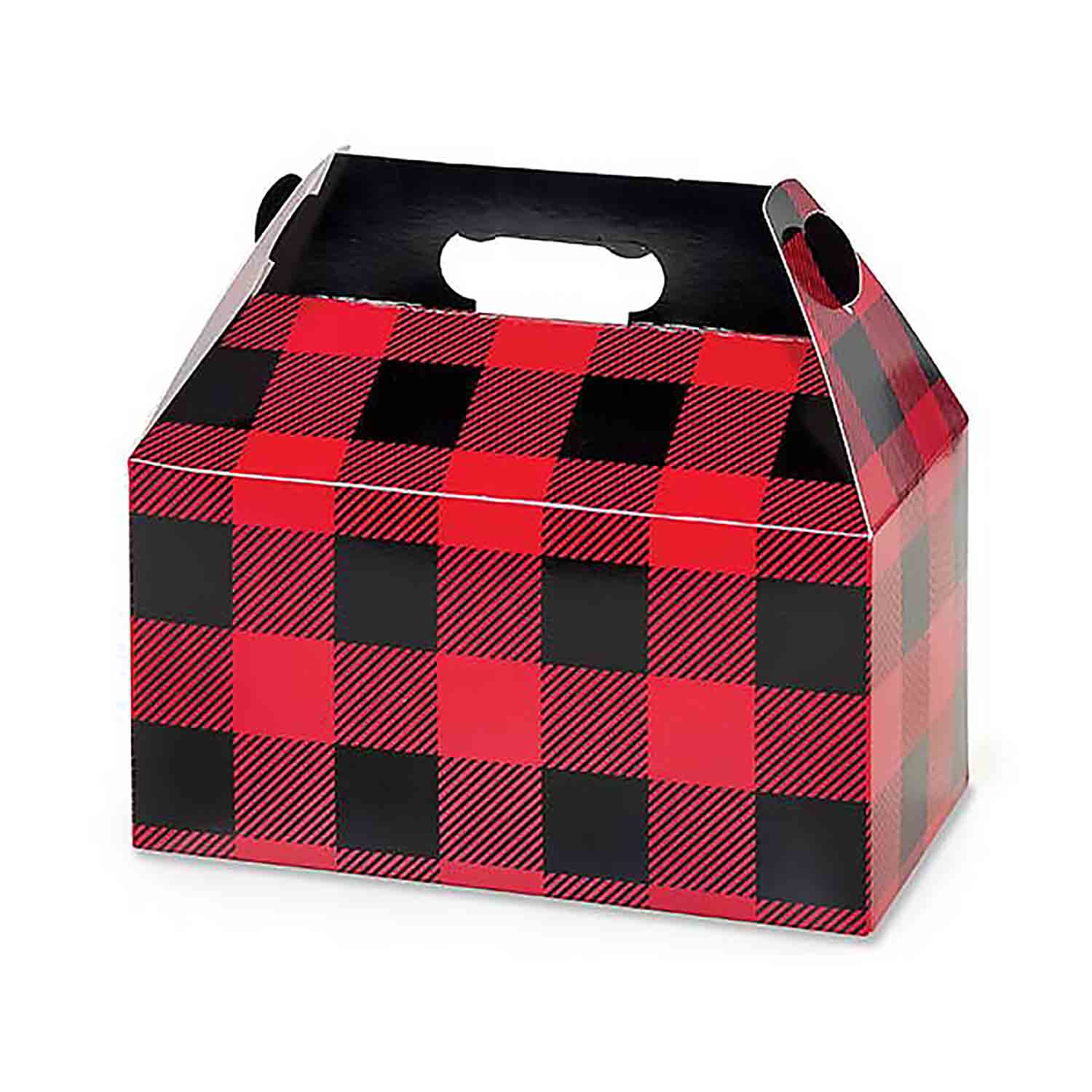 4 lb Buffalo Plaid Gable Box