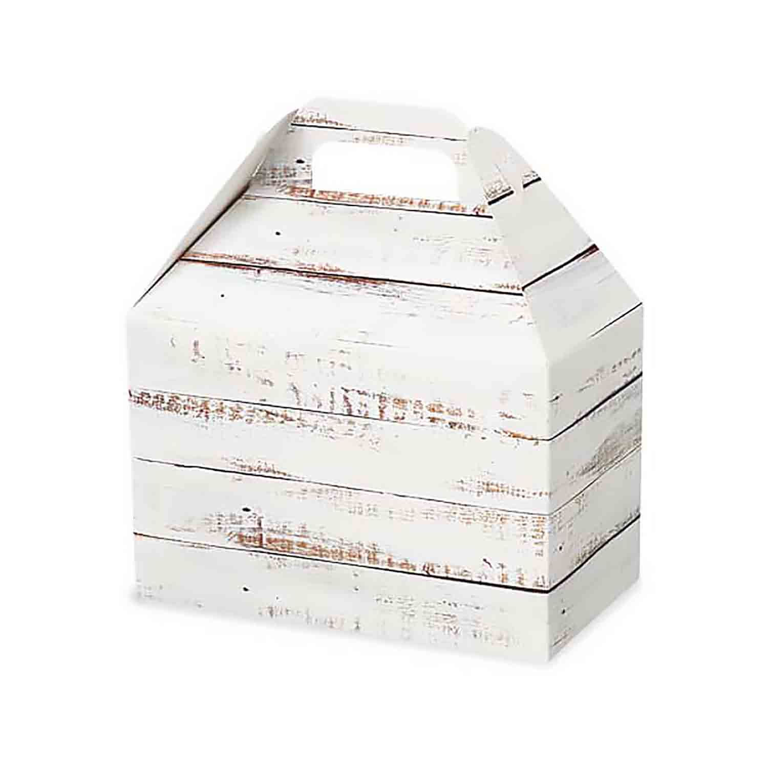 4 lb Distressed Wood Gable Box