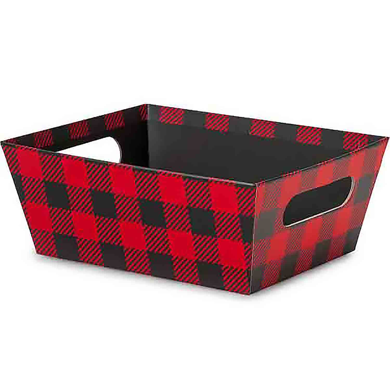 Red Buffalo Plaid Market Tray