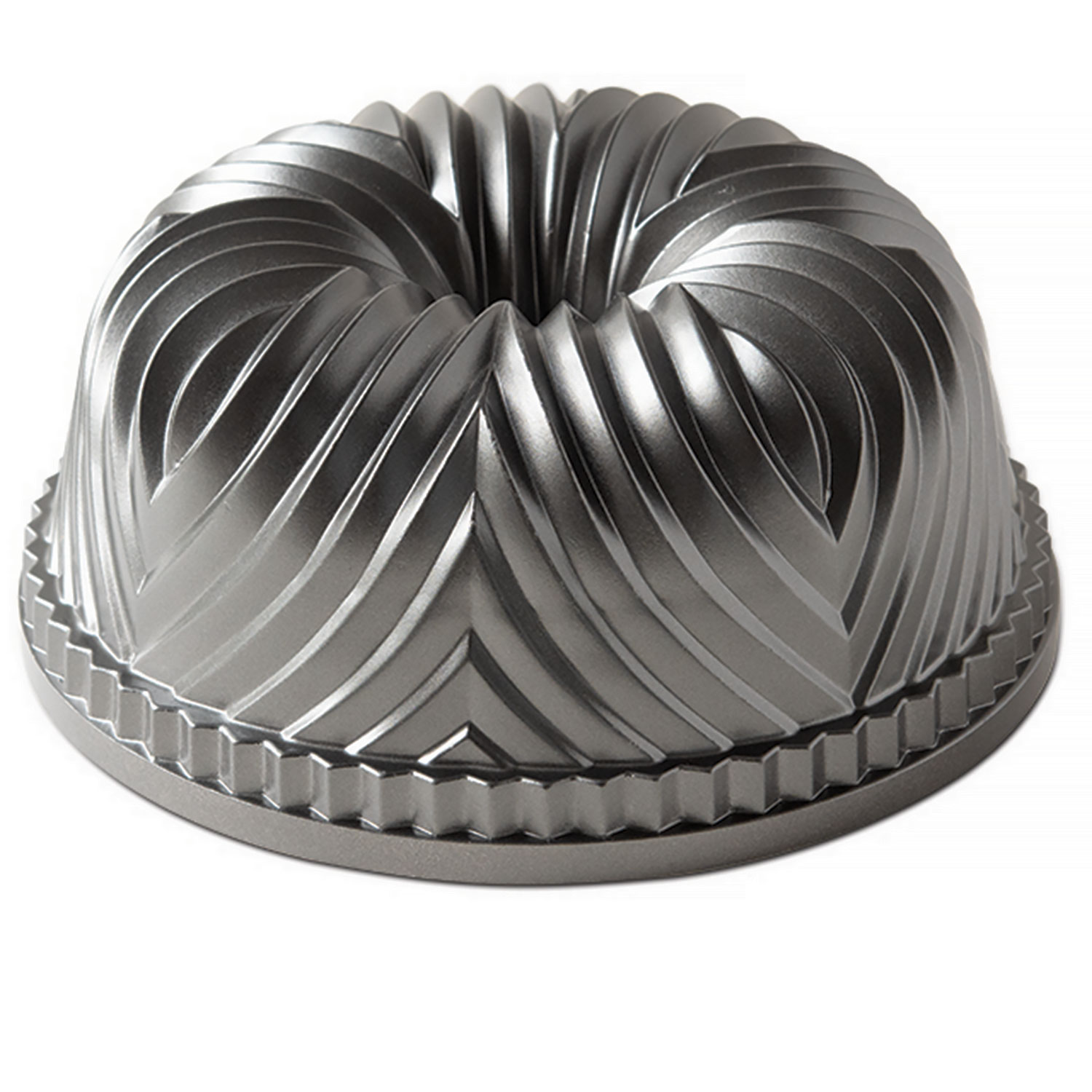 Nordic Ware Bavaria Bundt Pan, Silver