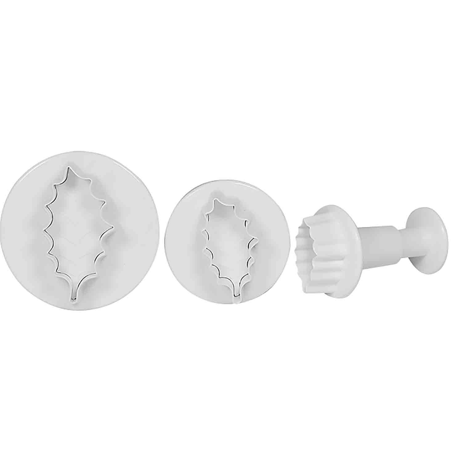 Holly Leaf Plunger Cutter Set