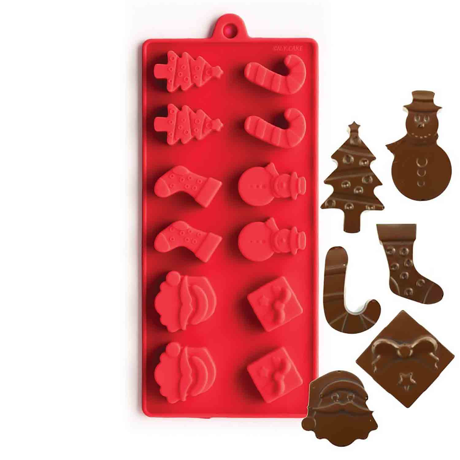 Christmas Silicone Chocolate Candy Mold