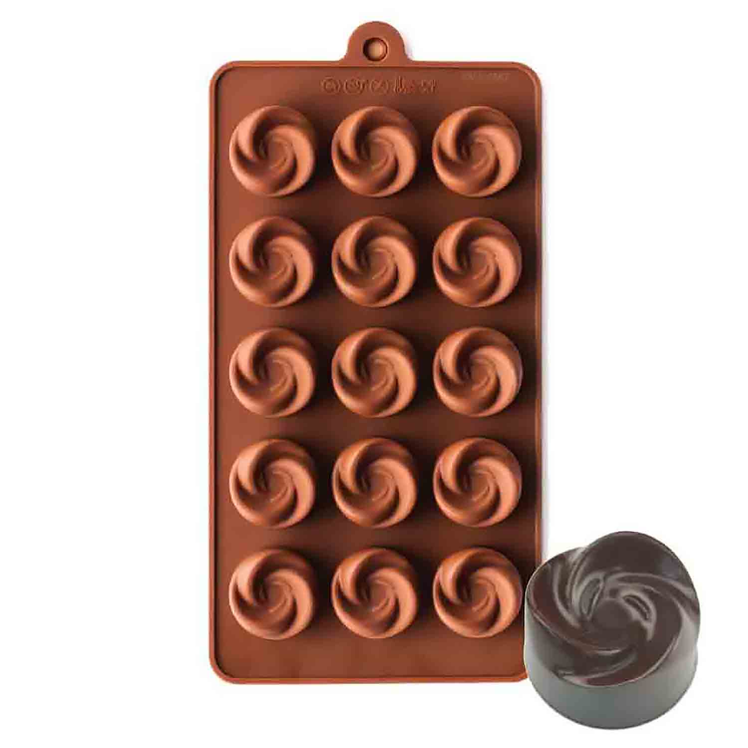 Rosette Silicone Chocolate Candy Mold