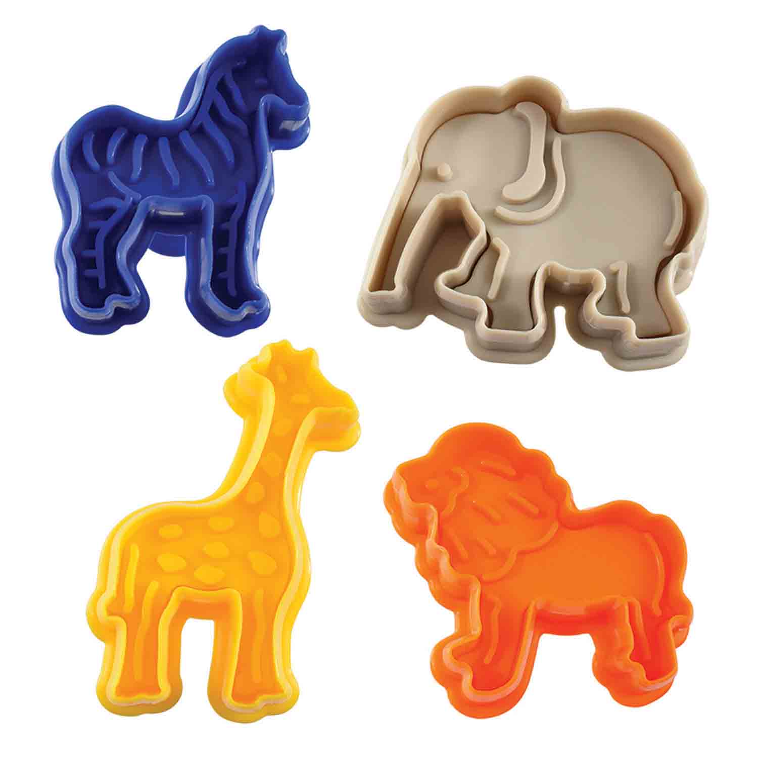 4 pastry cutter Jungle Stamp Animal Cookie Country Set Cutter RM 0498 4 pastry cutter Jungle Stamp Animal Cookie Country Set Cutter RM 0498