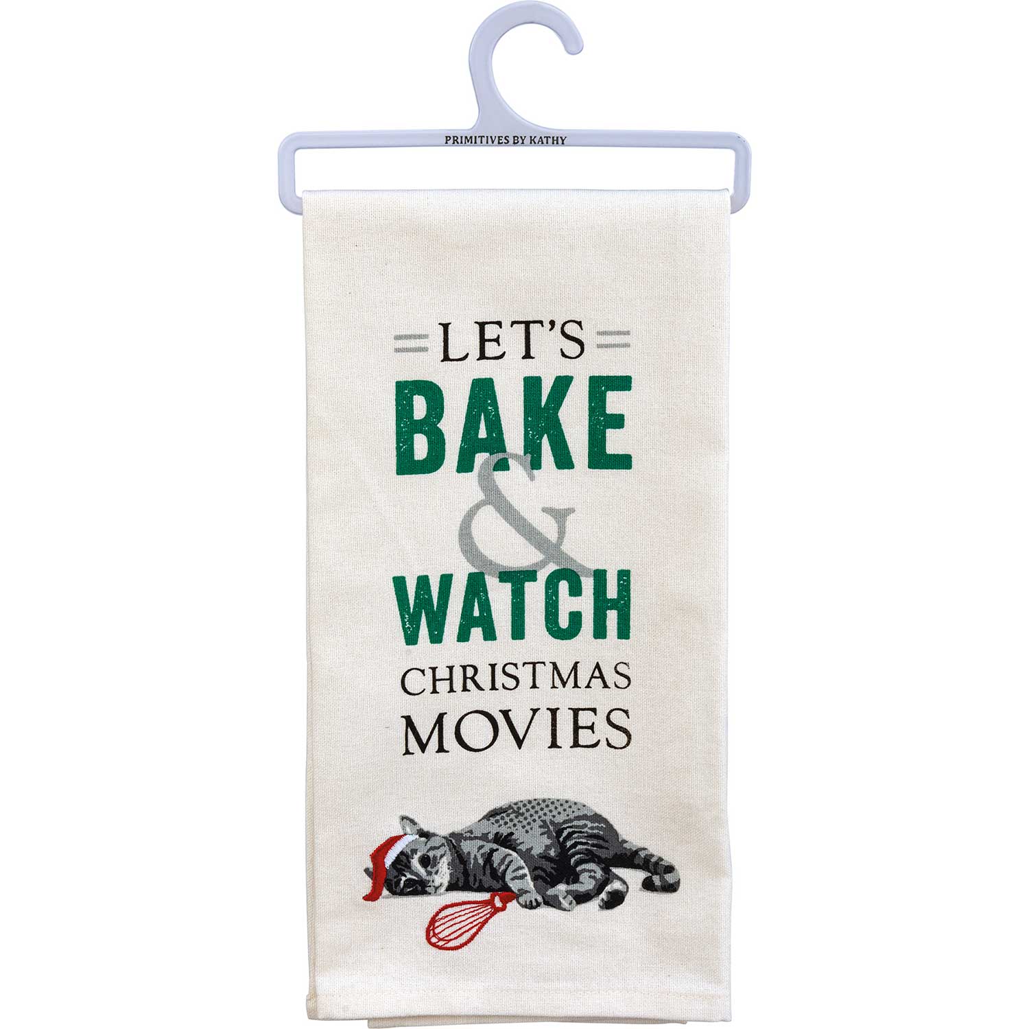 Bake & Watch Christmas Movies Kitchen Towel