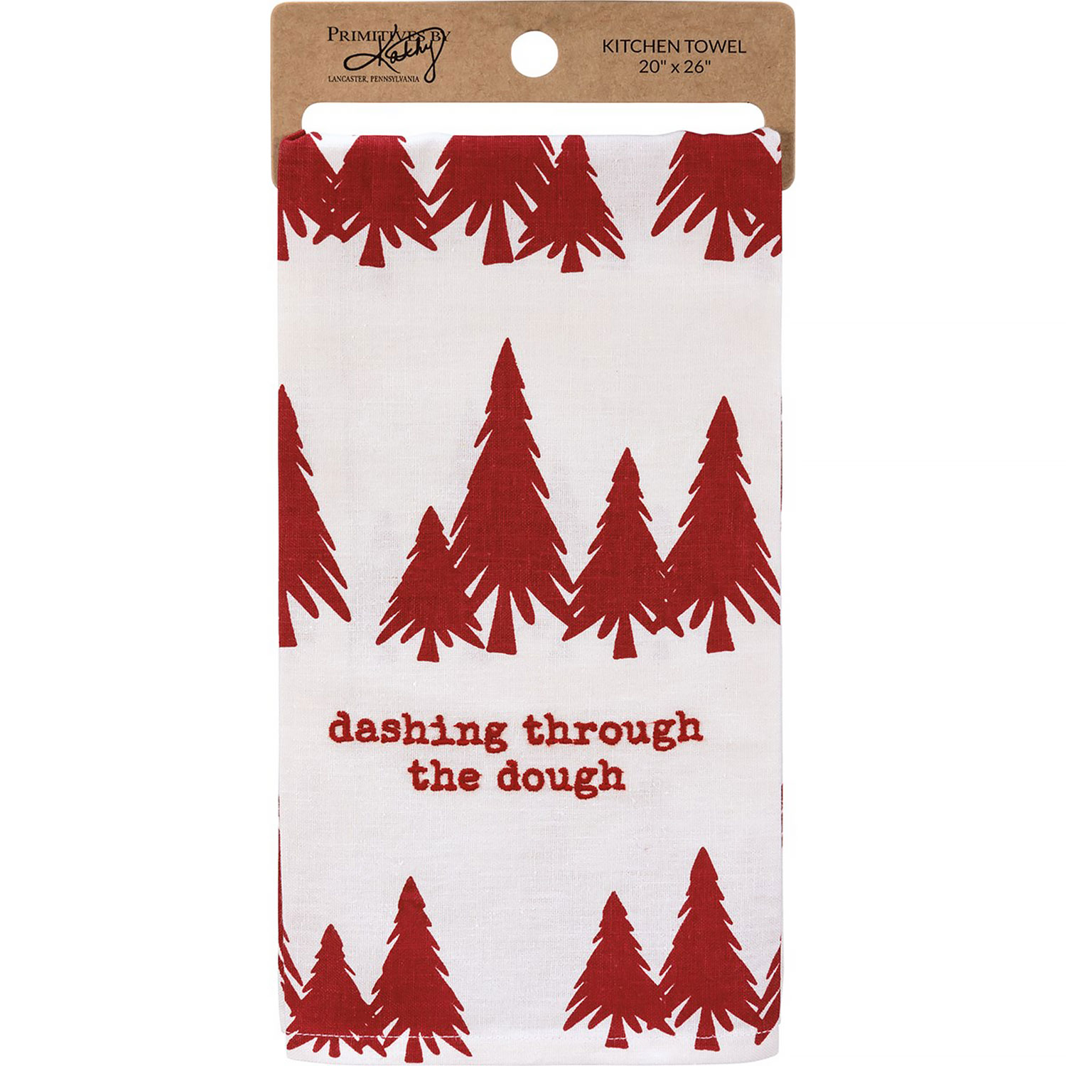 Dashing Through The Dough Kitchen Towel