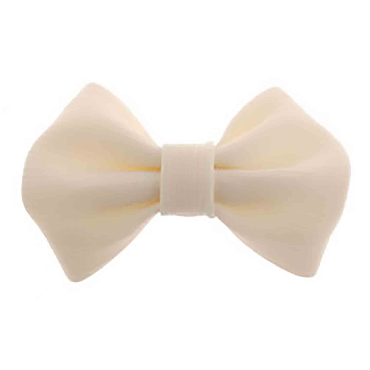 #6 White Fondant Bow
