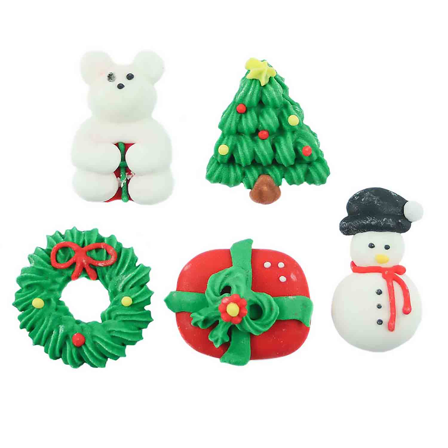 Christmas Traditions Icing Decorations