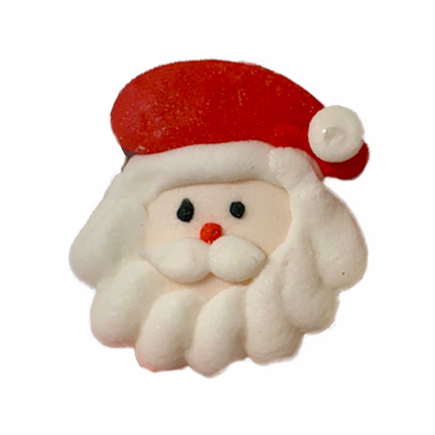 Santa Claus Face Icing Decorations