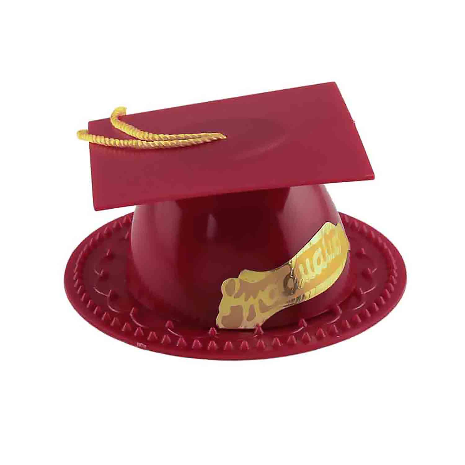 Burgundy Graduation Cap Topper | Country Kitchen SweetArt