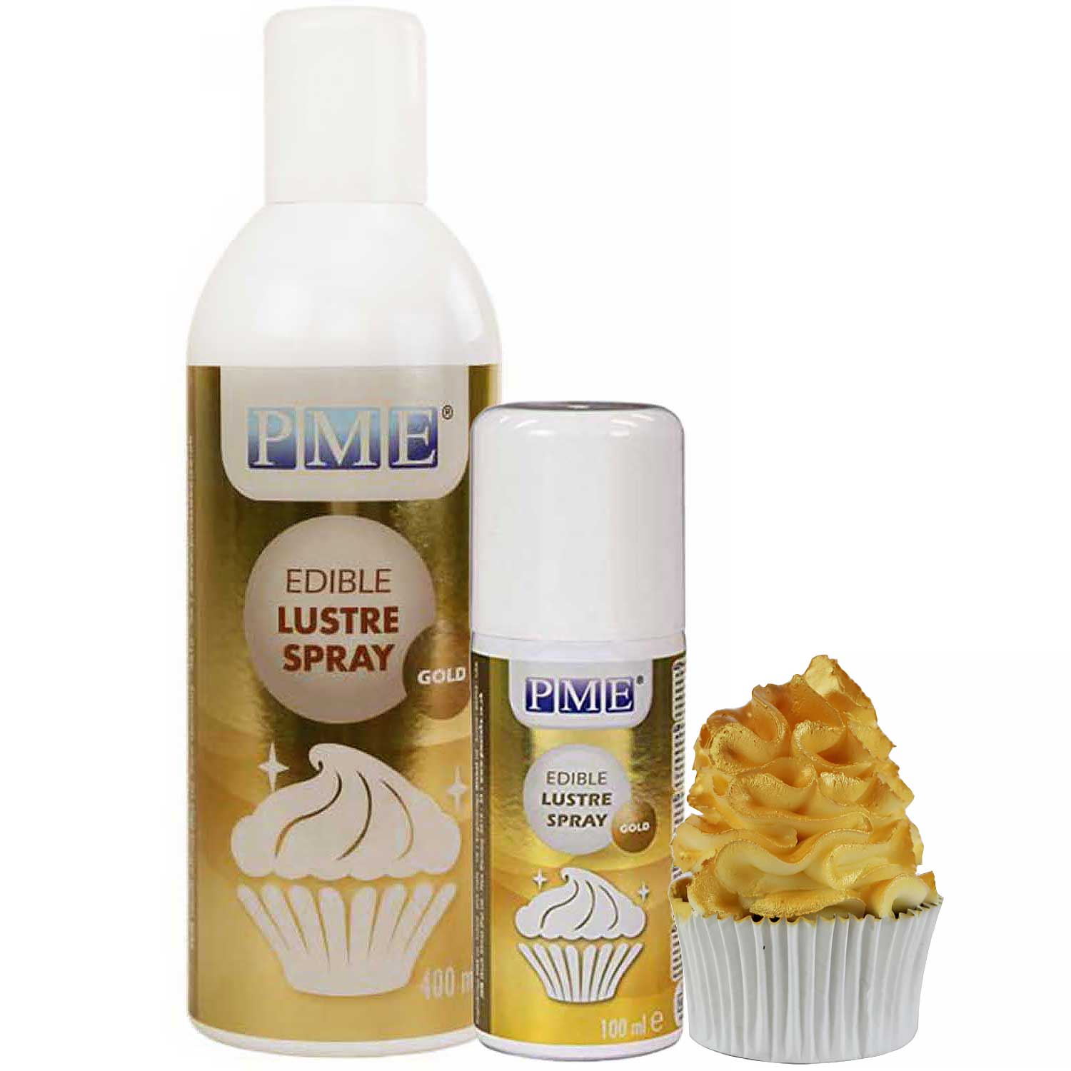 Gold Jumbo Cupcake Liners - Country Kitchen SweetArt